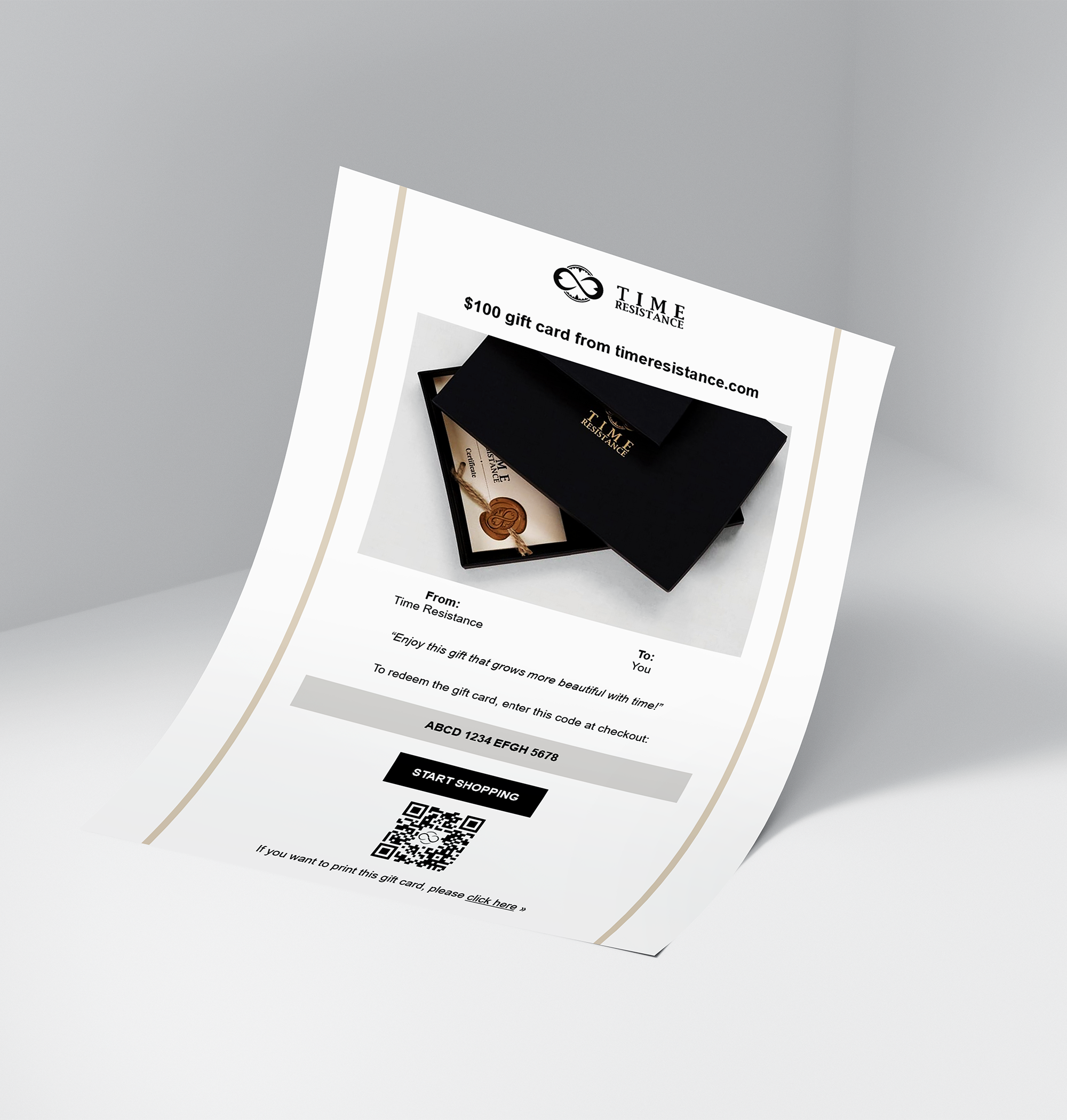 E-Gift Card - sg.timeresistance.com
