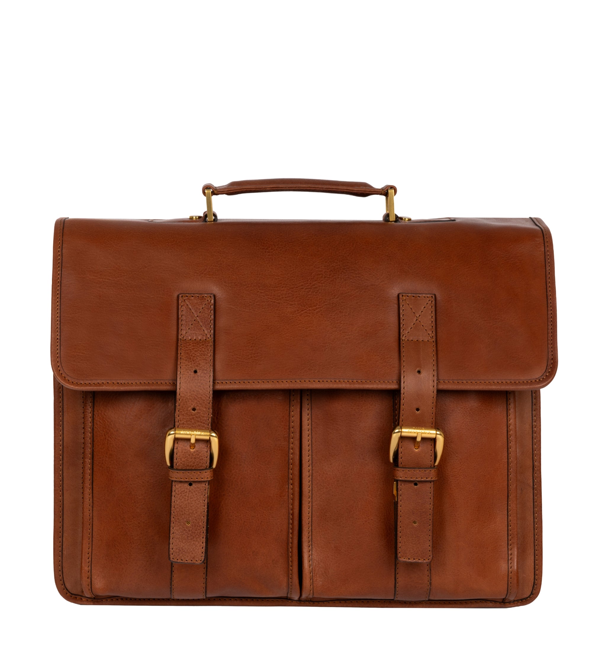 Leather Satchel Bag - The Time Machine