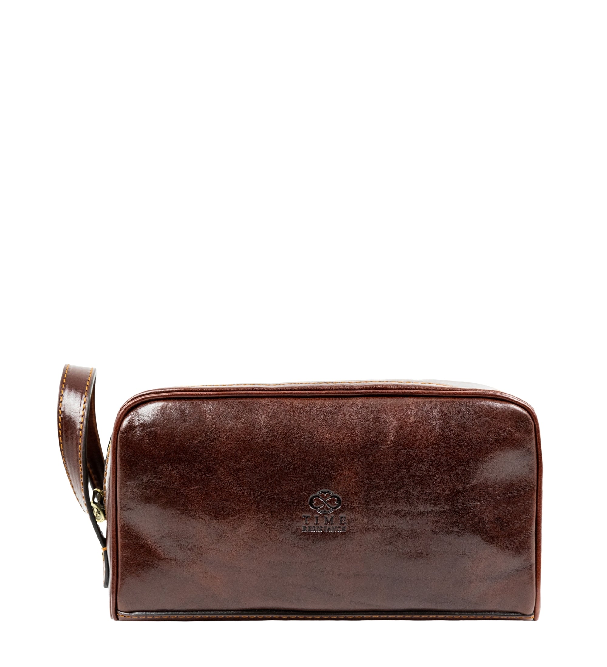 Leather Cosmetic Bag Dopp Kit - All the Kings Men