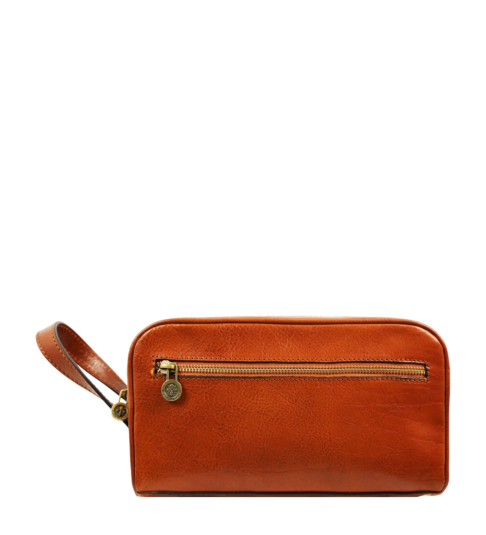 Leather Cosmetic Bag Dopp Kit - All the Kings Men