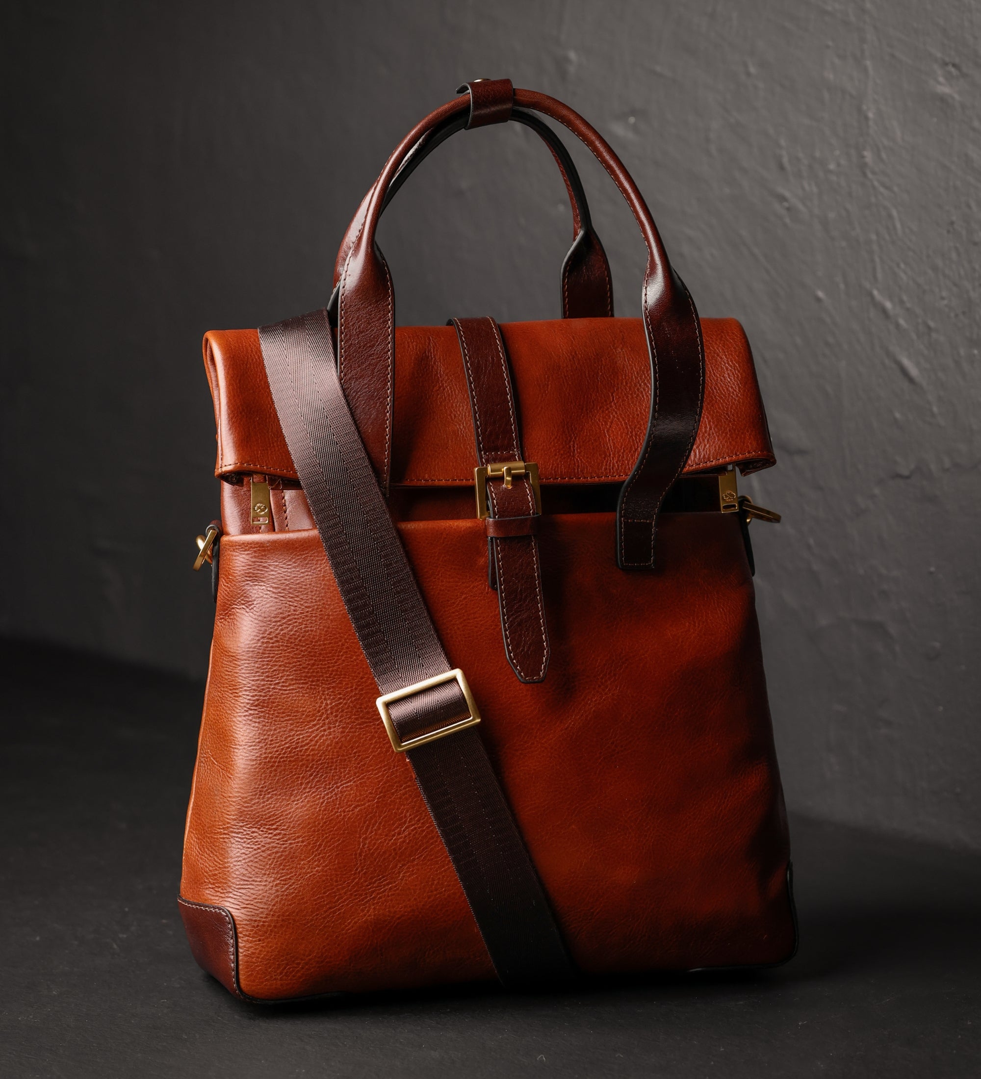 Convertible Leather Backpack - The Awakening