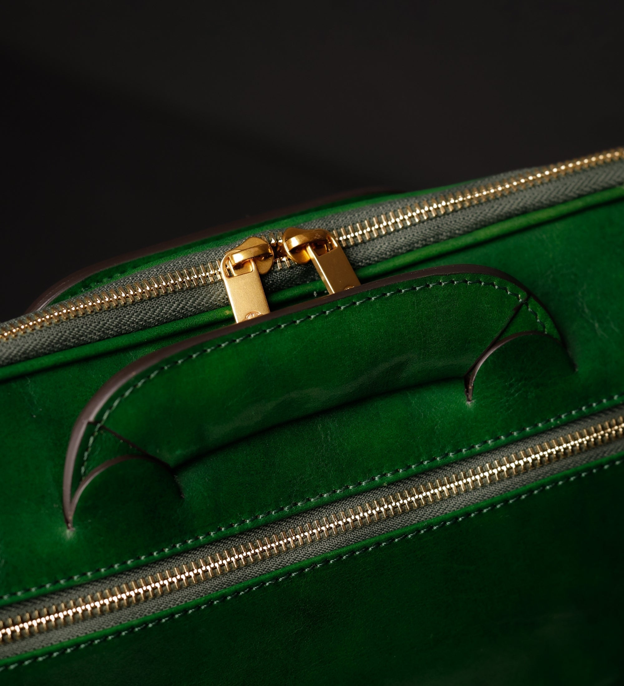 Womens Leather Briefcase Laptop Bag - Brave New World