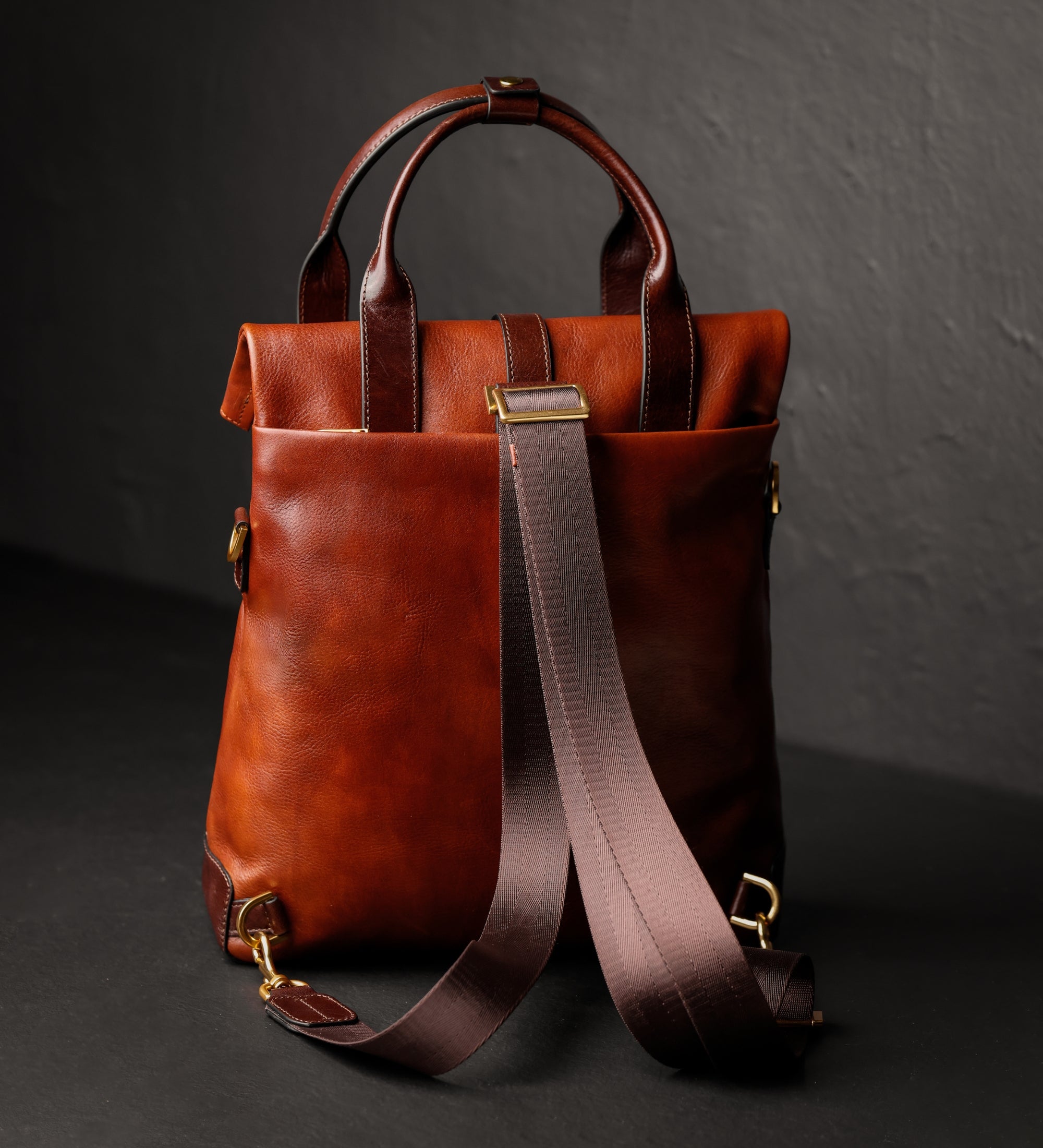 Convertible Leather Backpack - The Awakening
