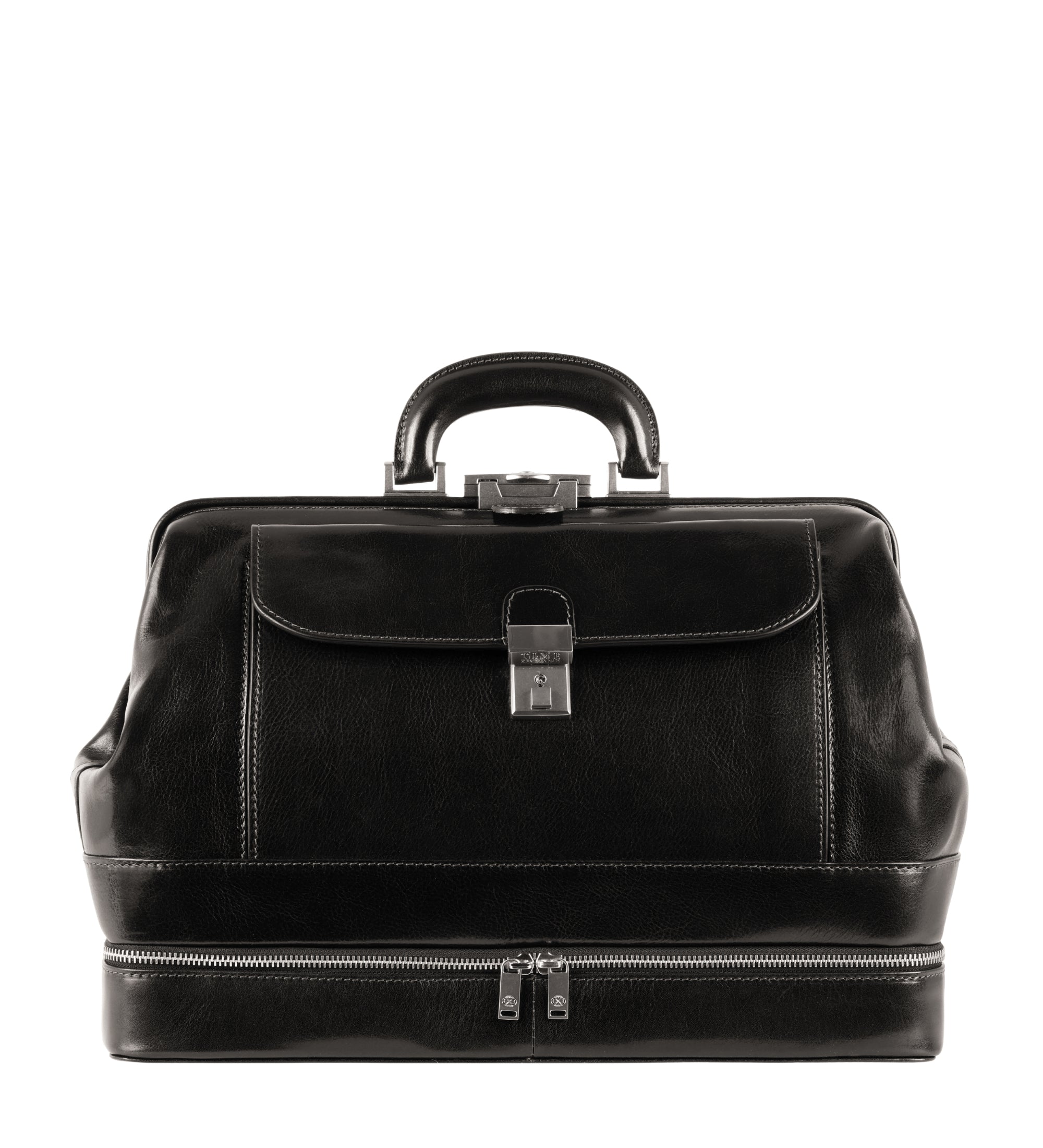 Large Italian Leather Doctor Bag for Women - The Master and Margarita