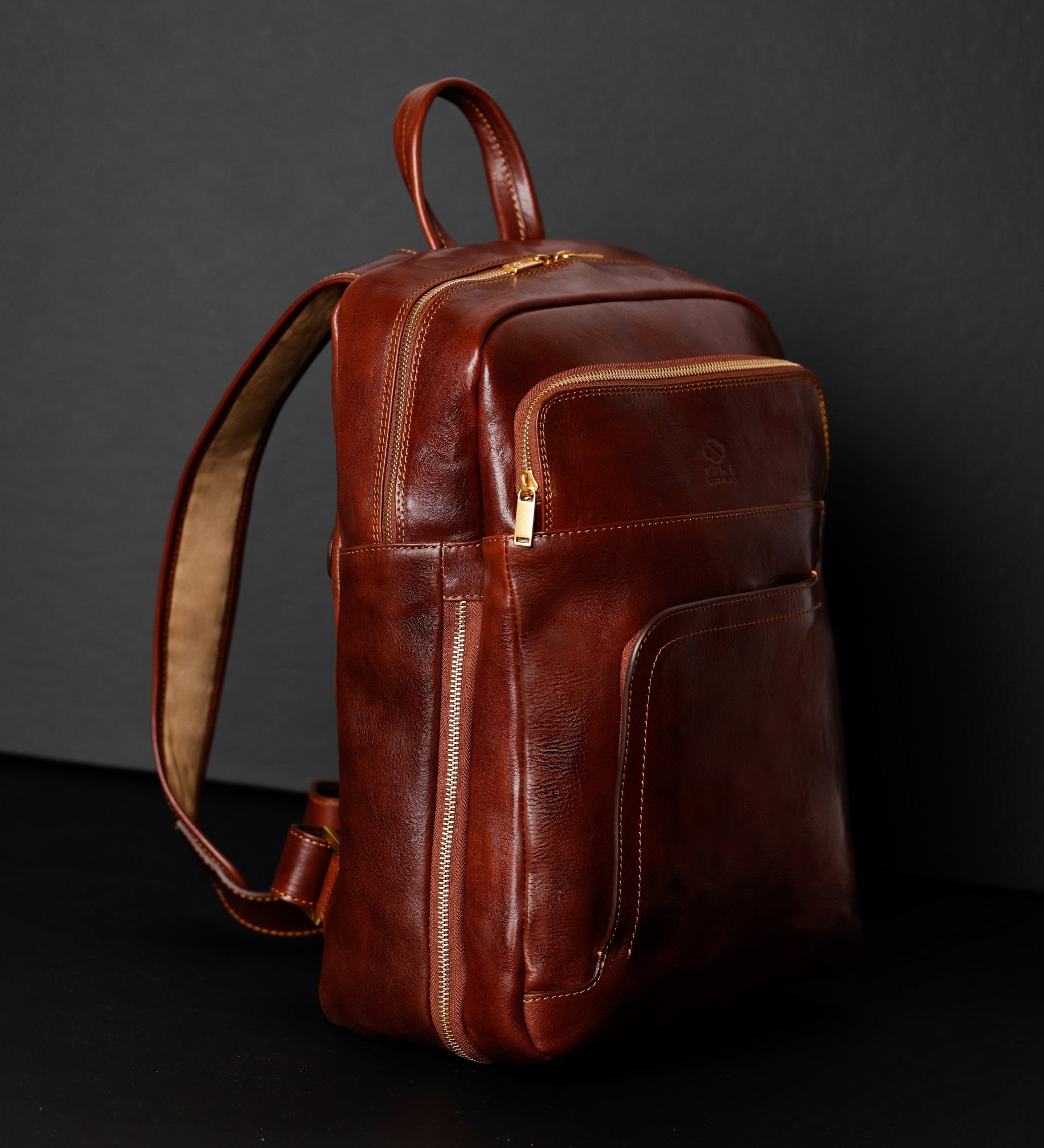 Large Leather Backpack - L.A. Confidential