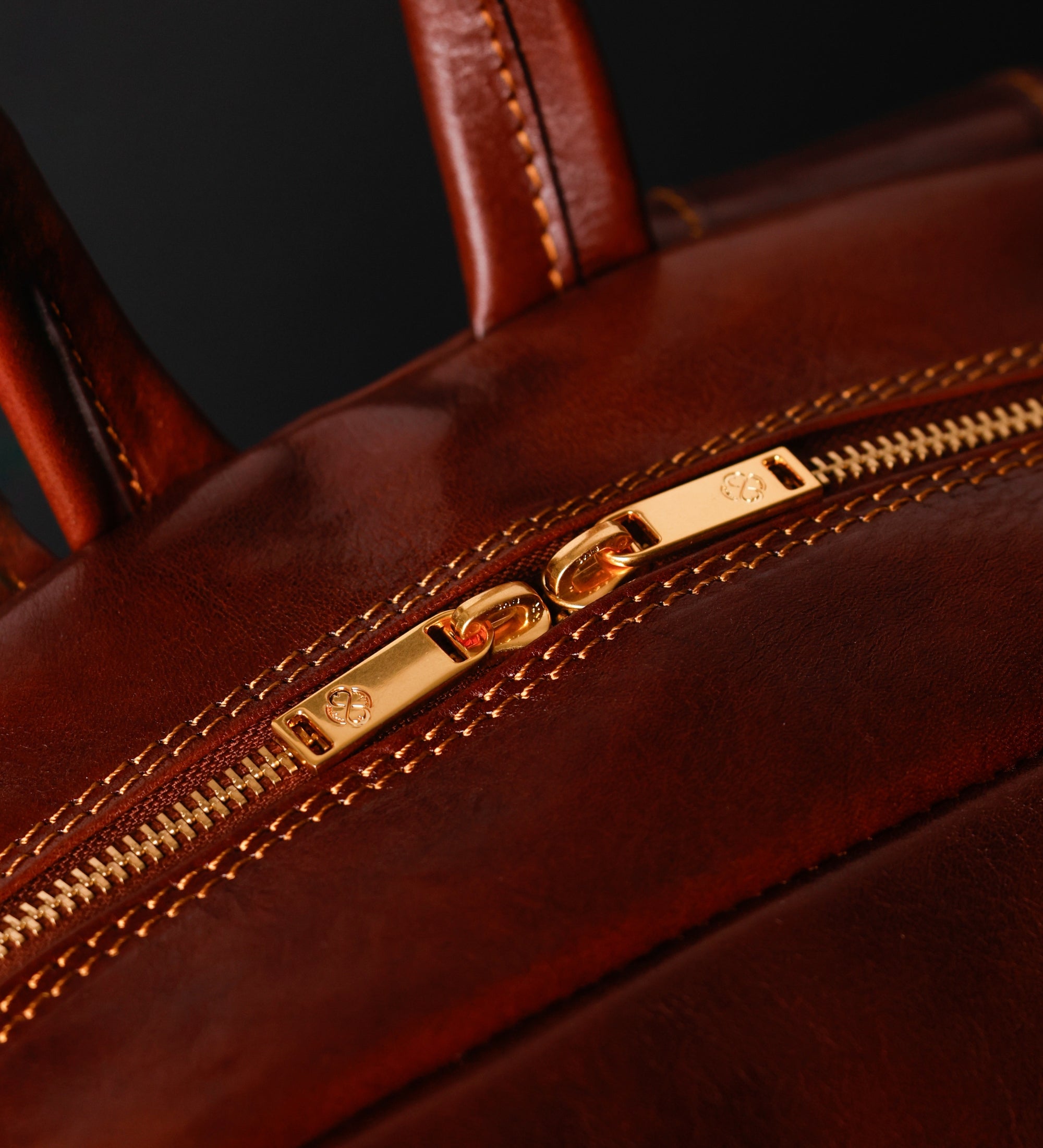 Leather Travel Backpack for Women - L.A. Confidential