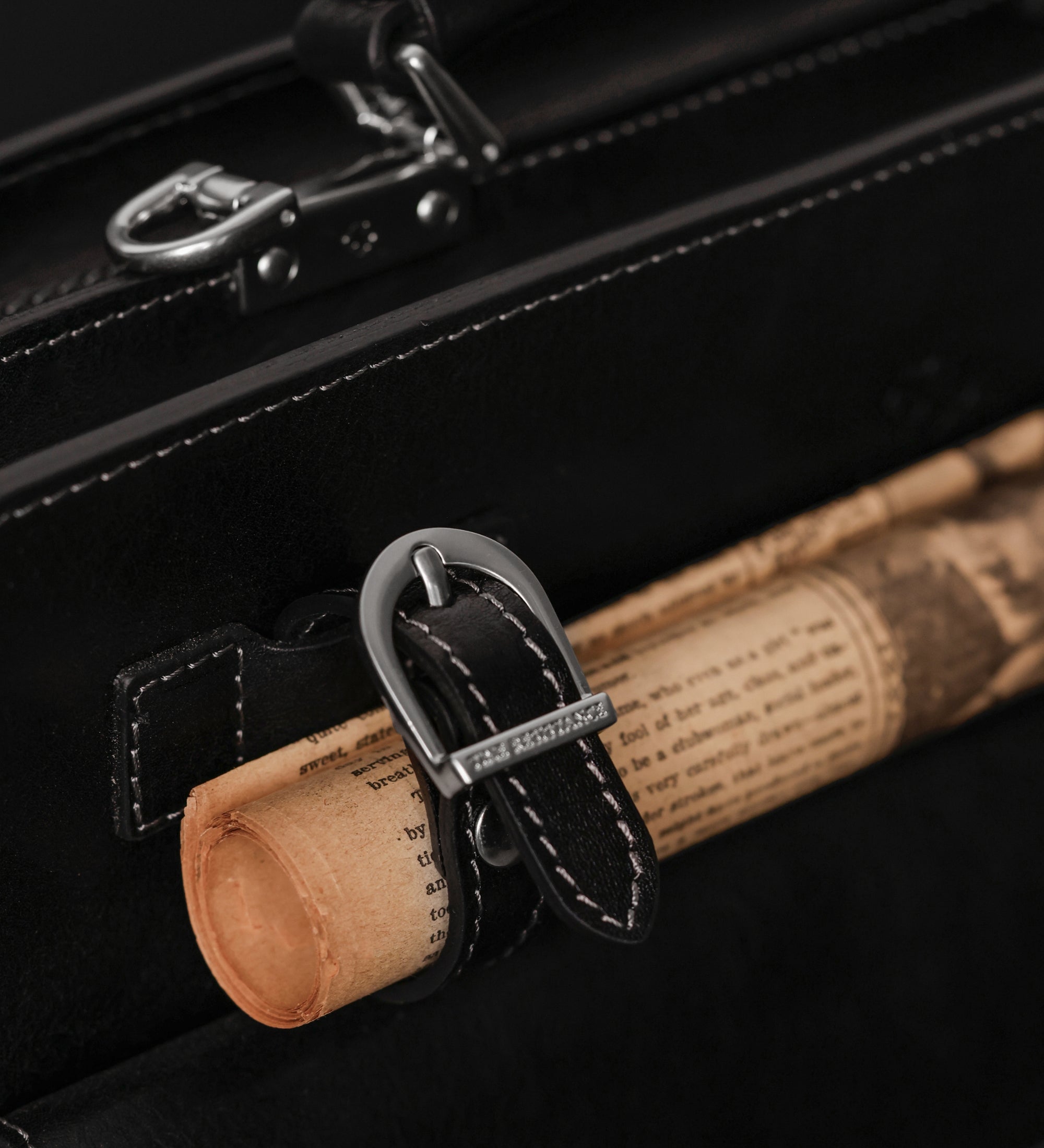 Leather Satchel Bag Briefcase - The Prophet