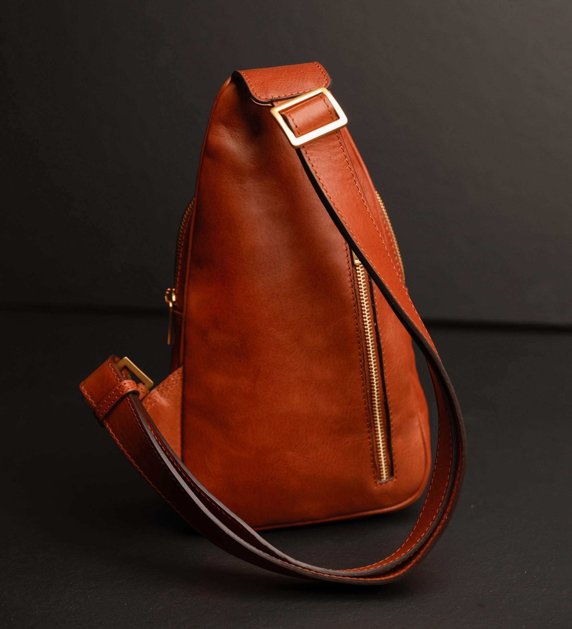 Leather Sling Bag - Catch-22