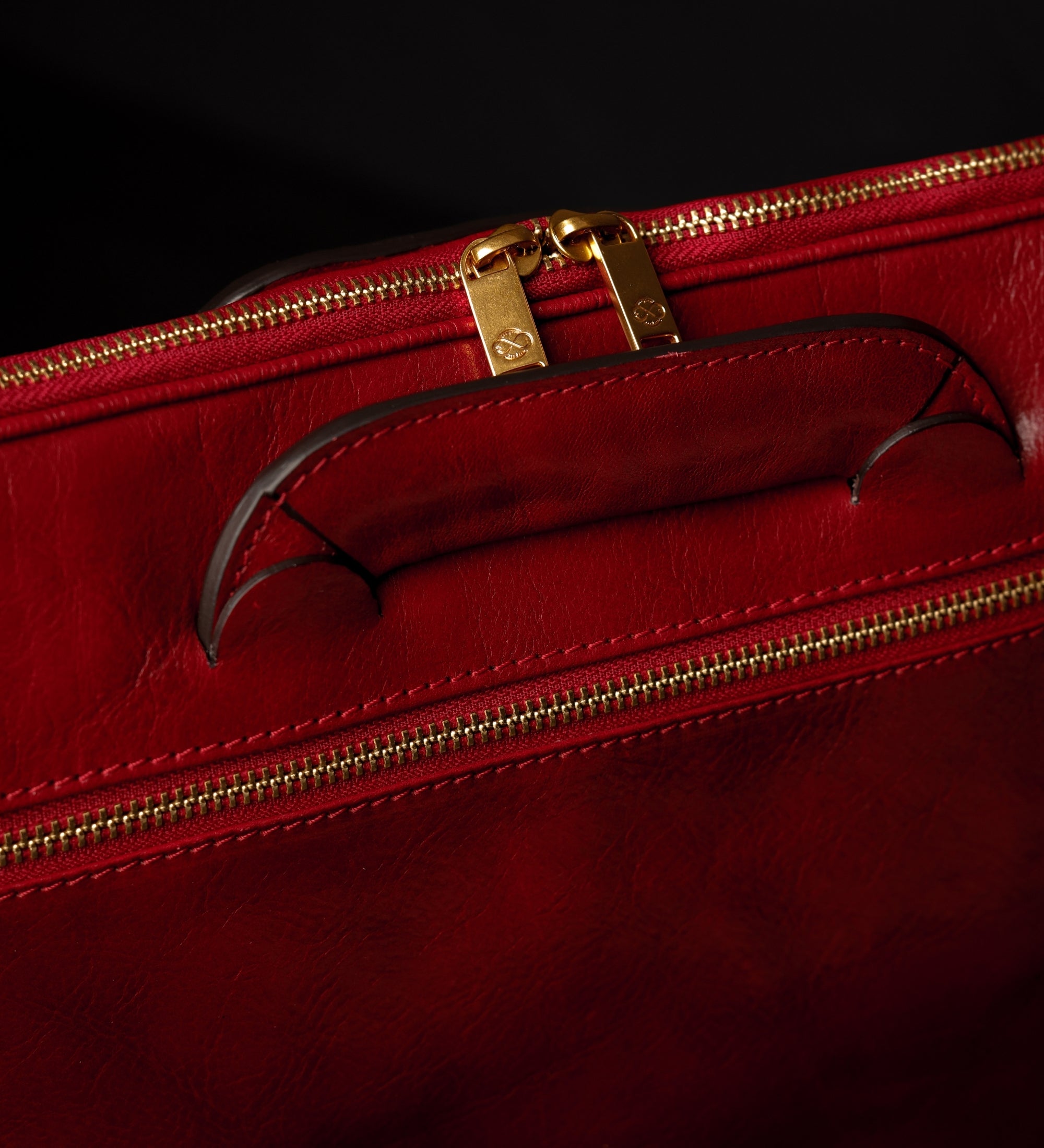 Womens Leather Briefcase Laptop Bag - Brave New World