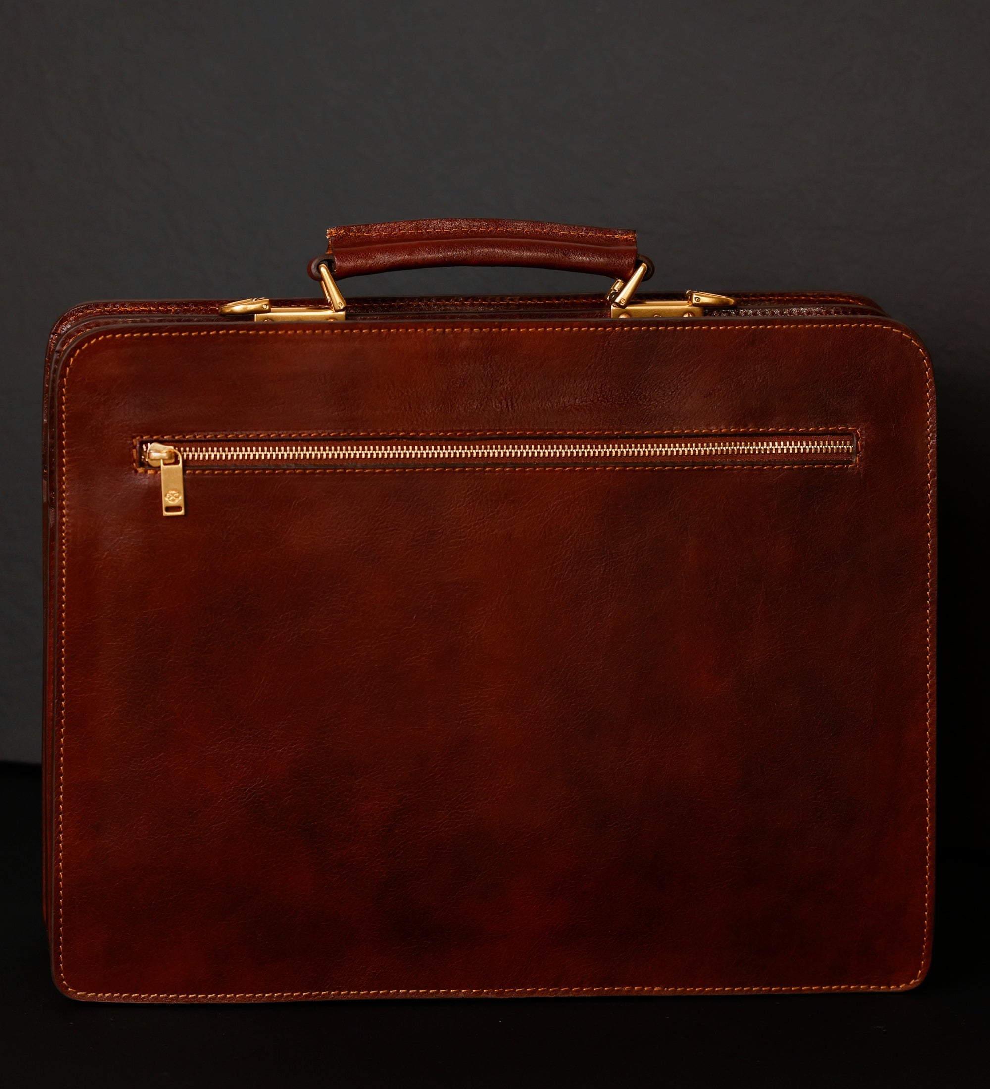 Leather Satchel Bag Briefcase - The Prophet