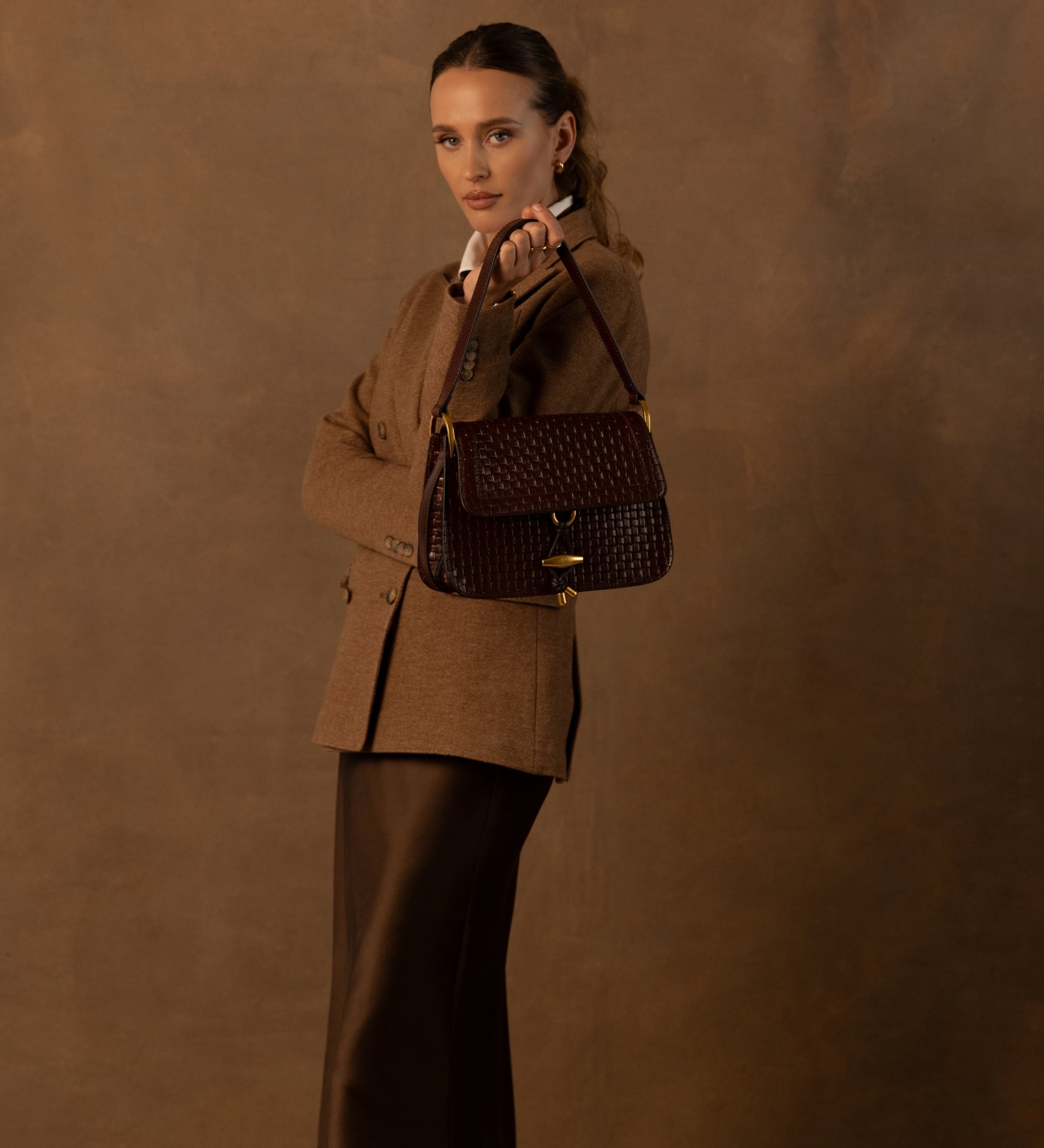 Leather Flap Bag for Women - Possession