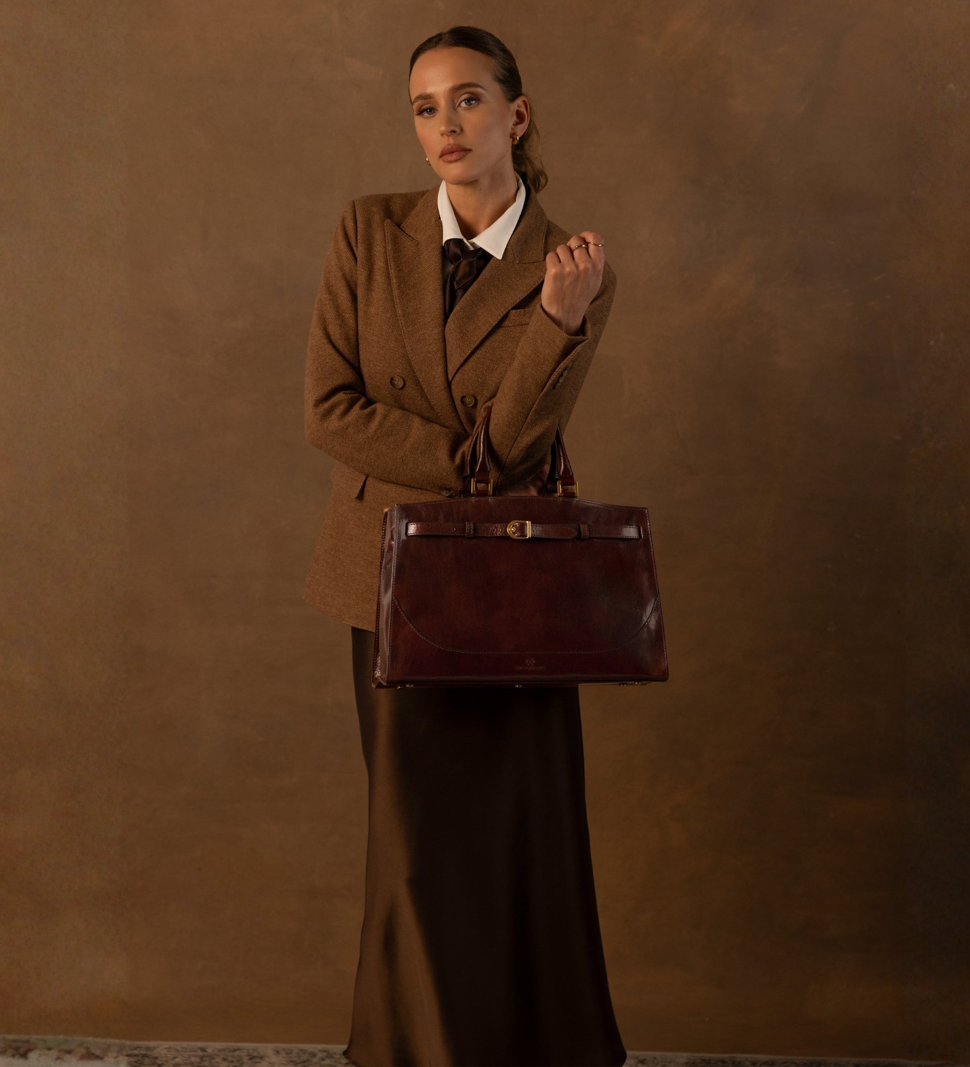 Womens Leather Handbag - Shirley