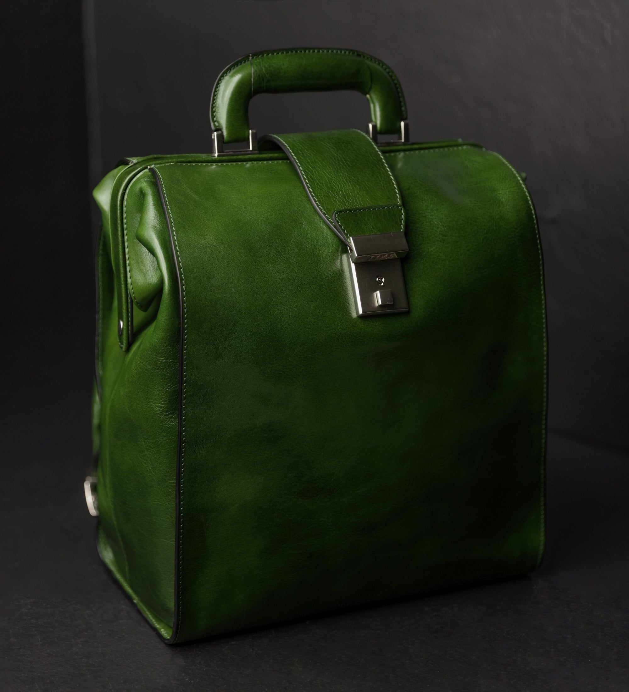 Leather Backpack - A Brief Story of Time
