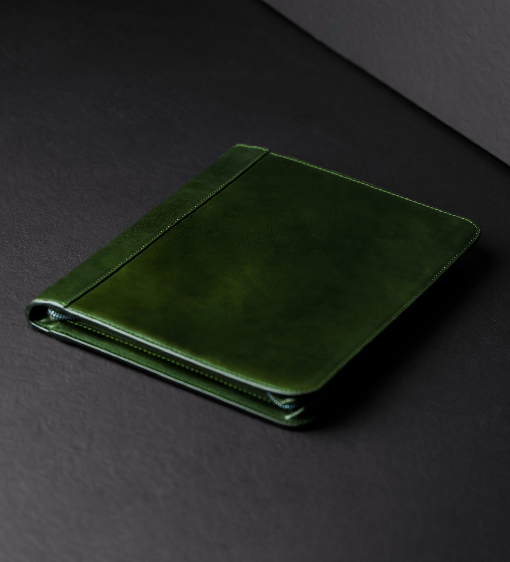 Womens Leather A4 Documents Folder Organizer - Candide