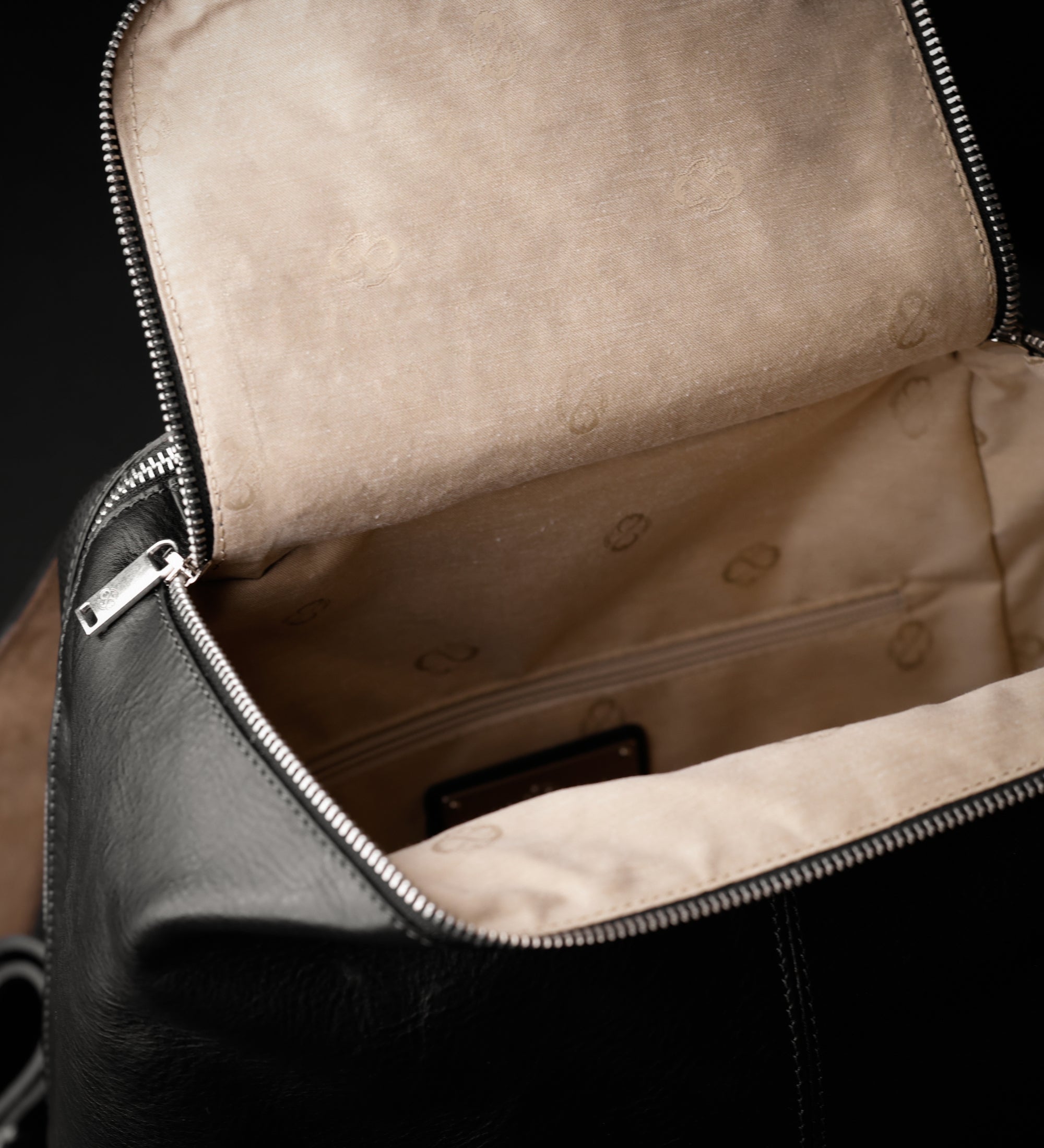 Leather Backpack for Women - A Bend in the River