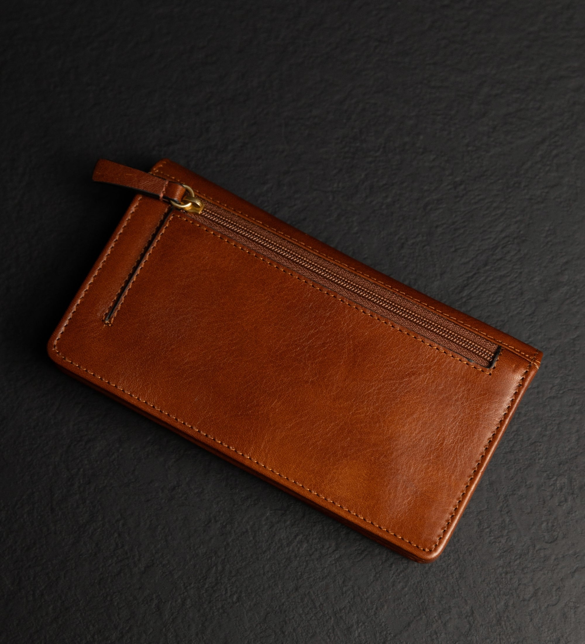 Women’s Leather Continental Wallet - Charade