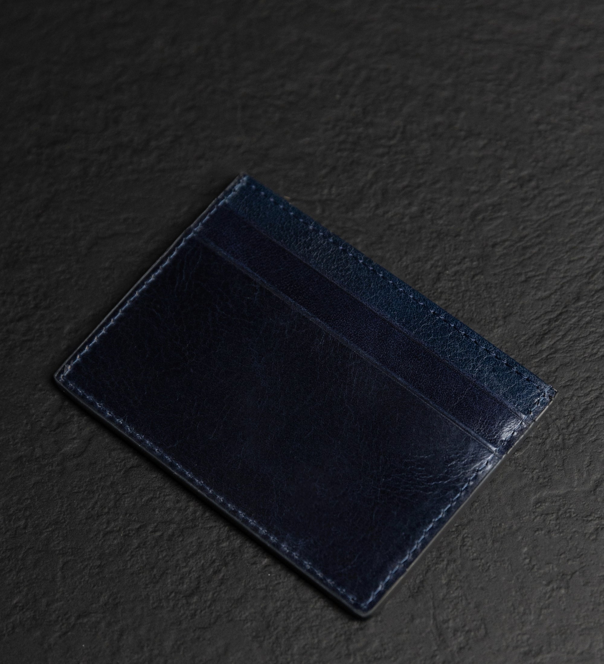 Womens Leather Credit Card Case Business Card Case - Fireflies