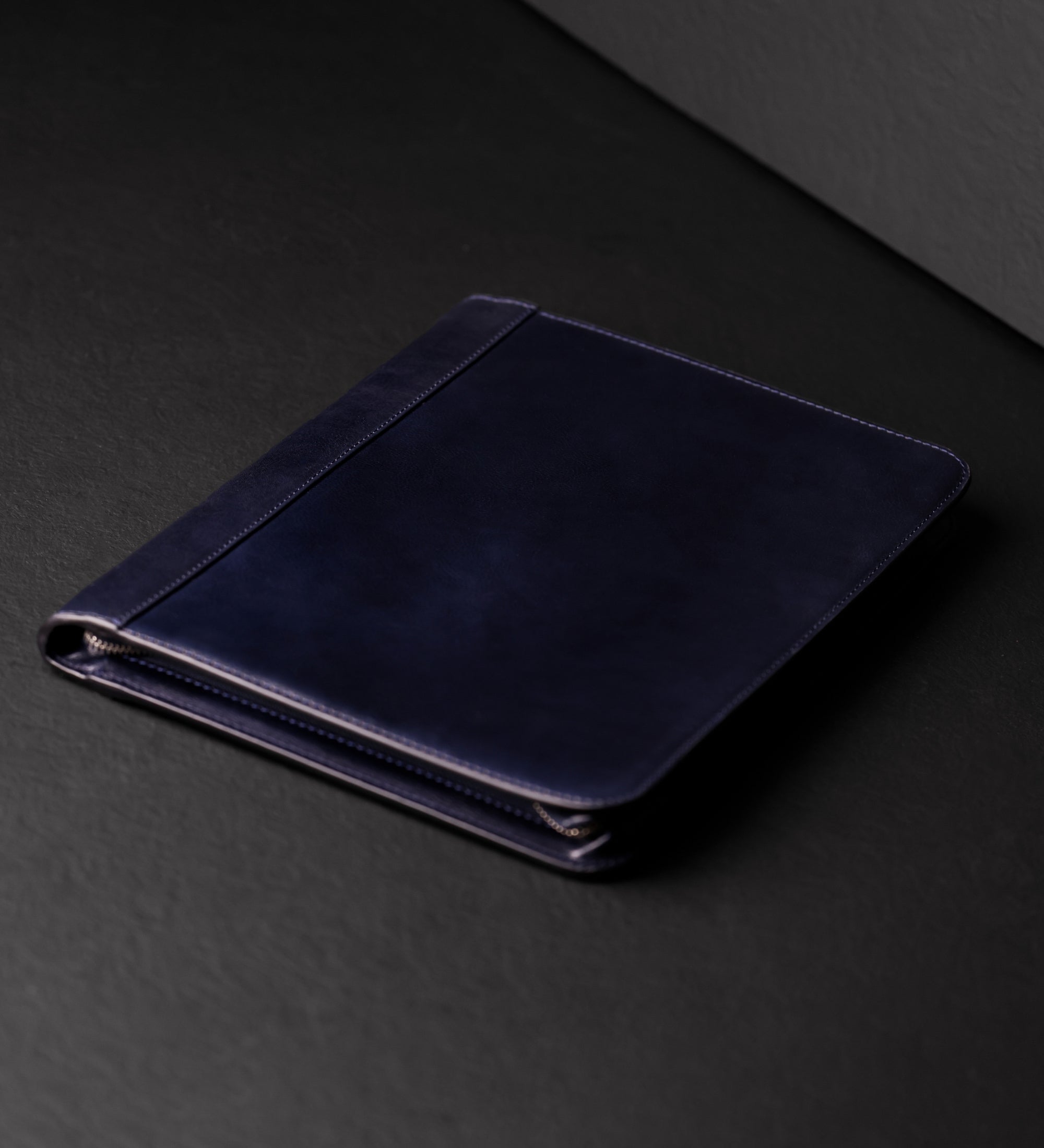 Womens Leather A4 Documents Folder Organizer - Candide
