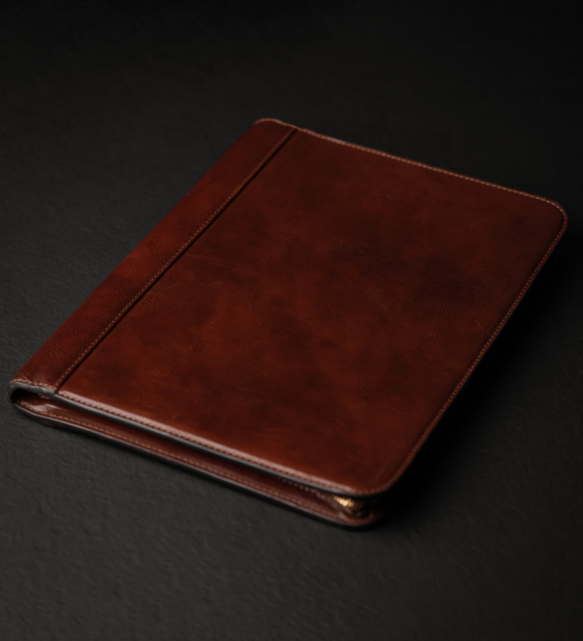 Womens Leather A4 Documents Folder Organizer - Candide