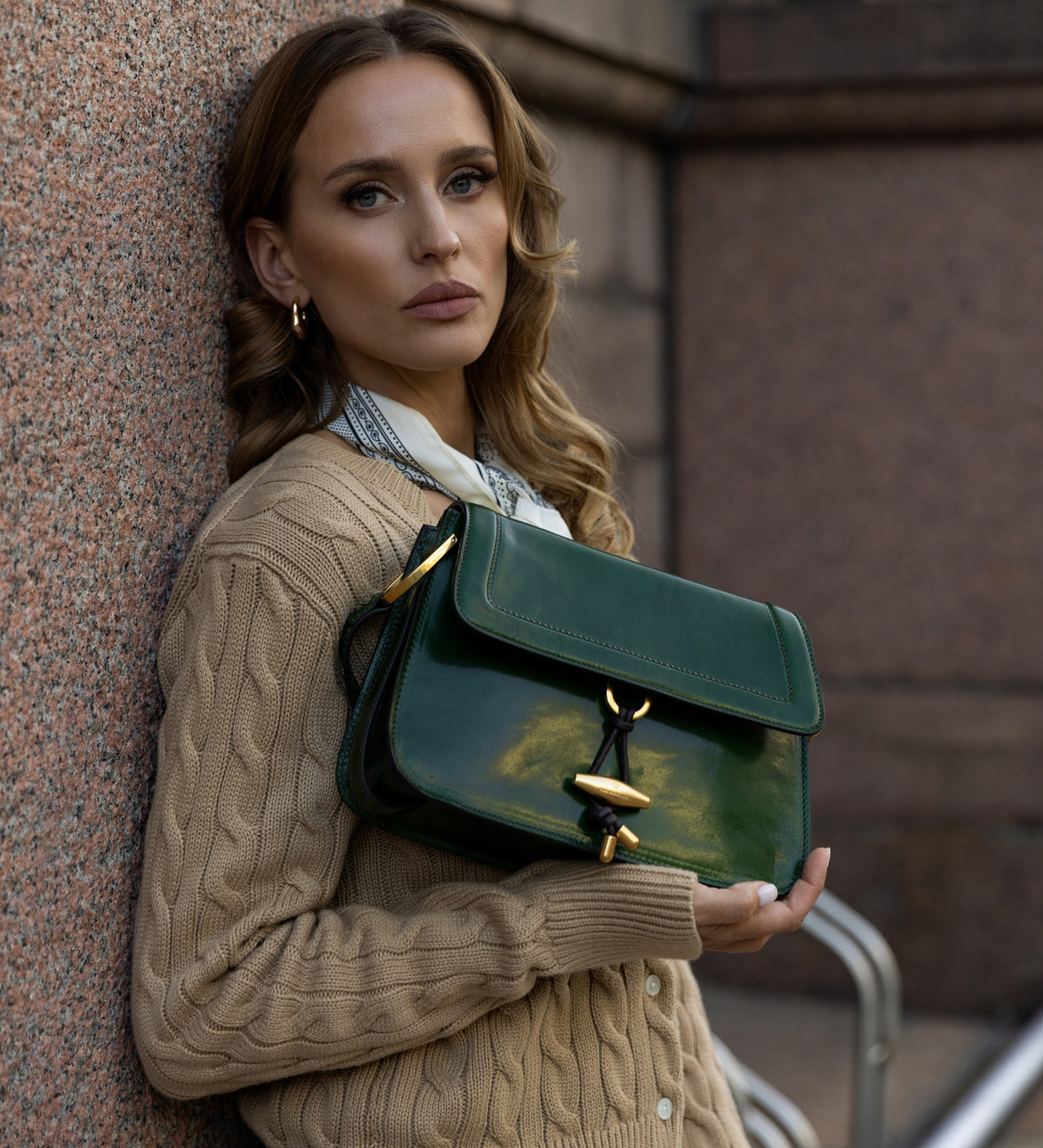 Leather Flap Bag for Women - Possession