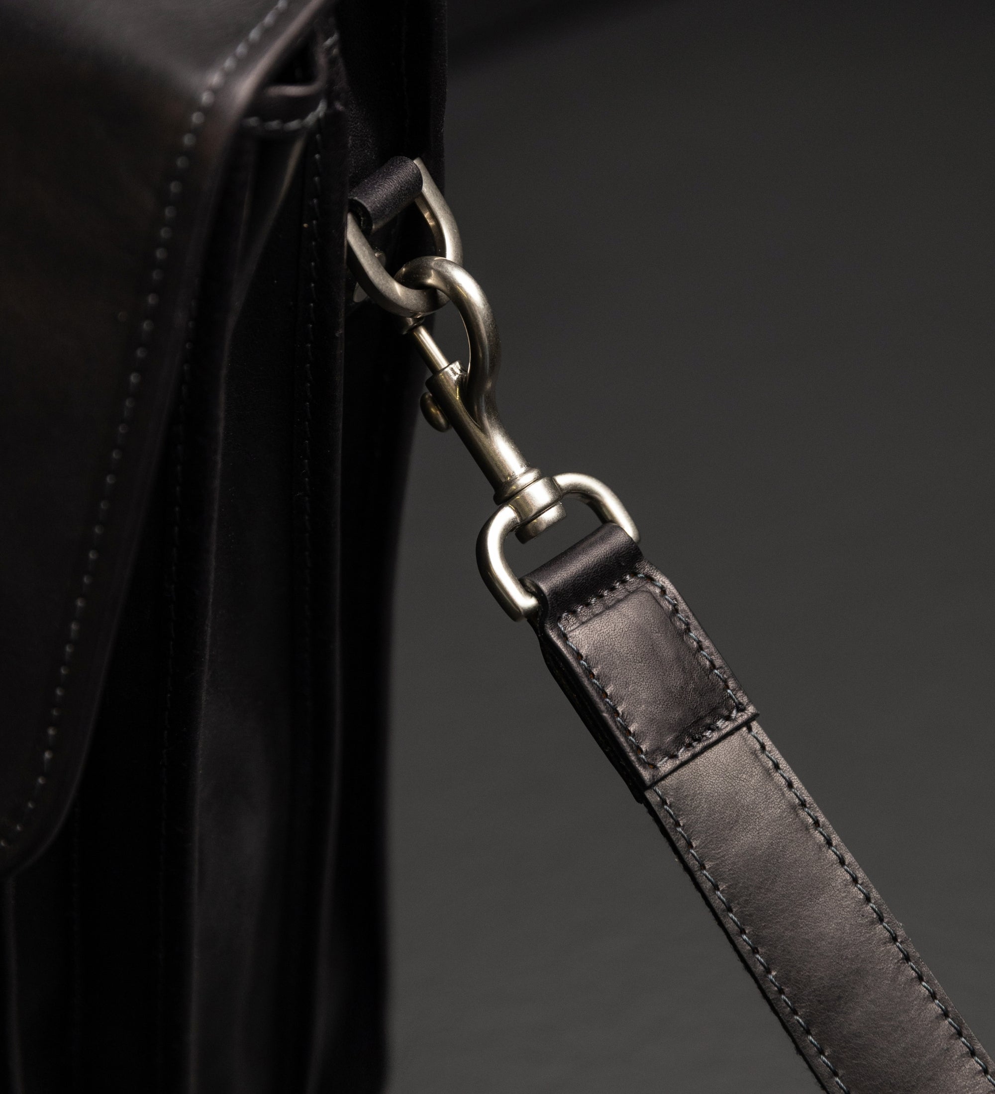 Leather Satchel Bag - The Time Machine