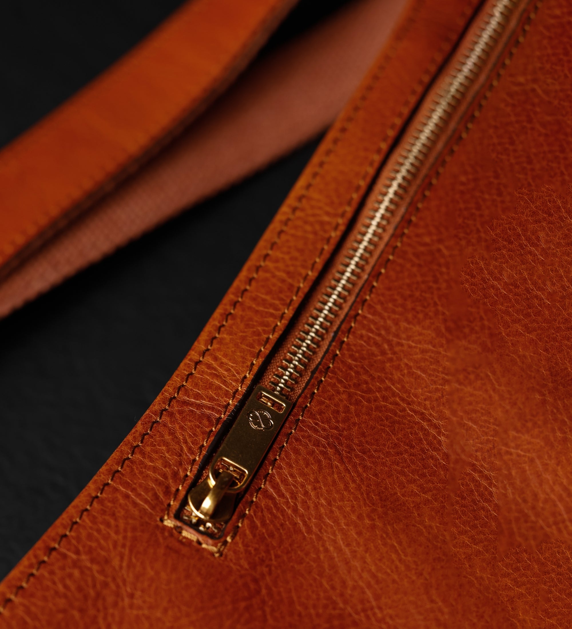 Leather Sling Bag Crossbody Bag - The Monk