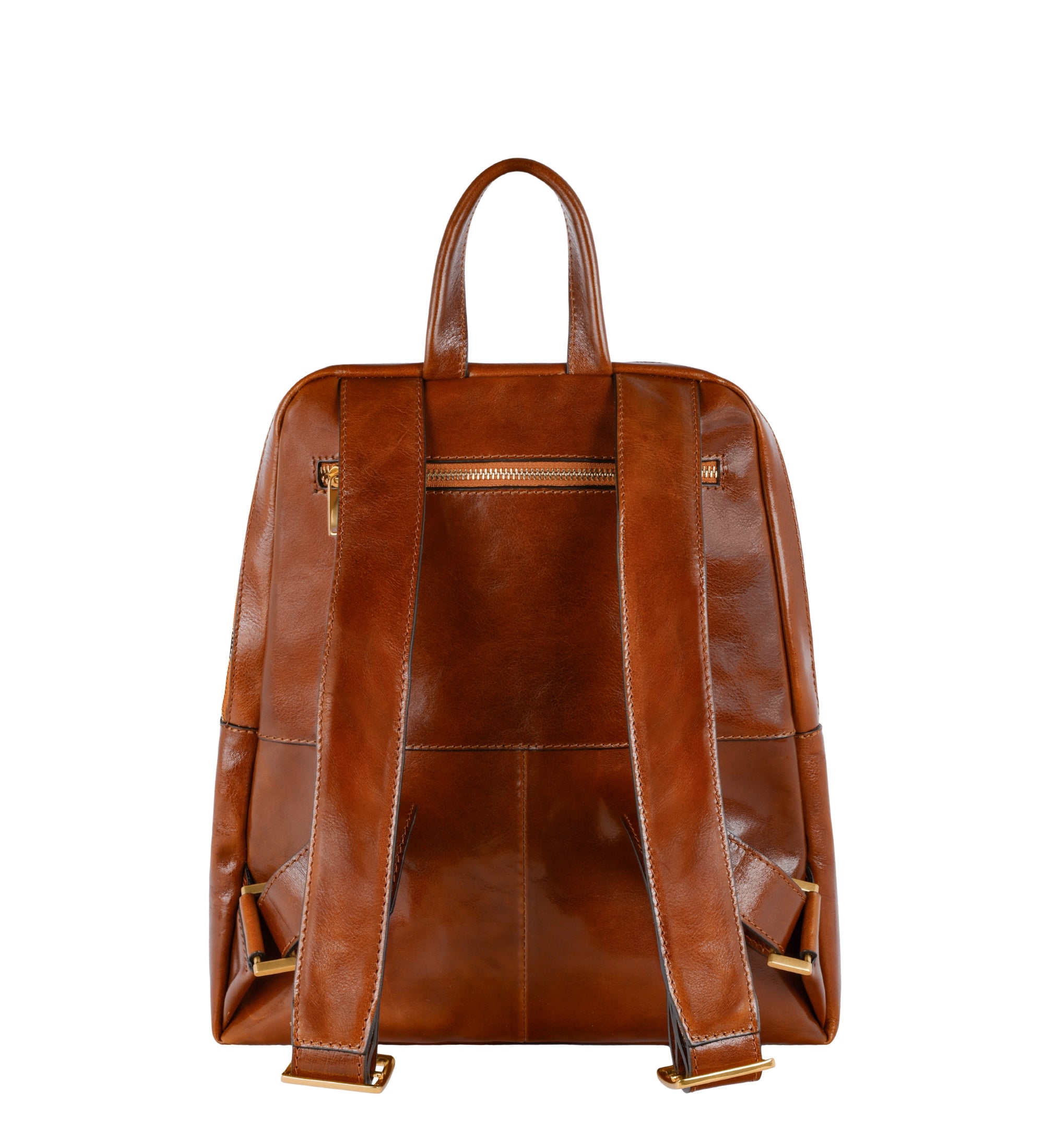 Leather Backpack - A Bend in the River