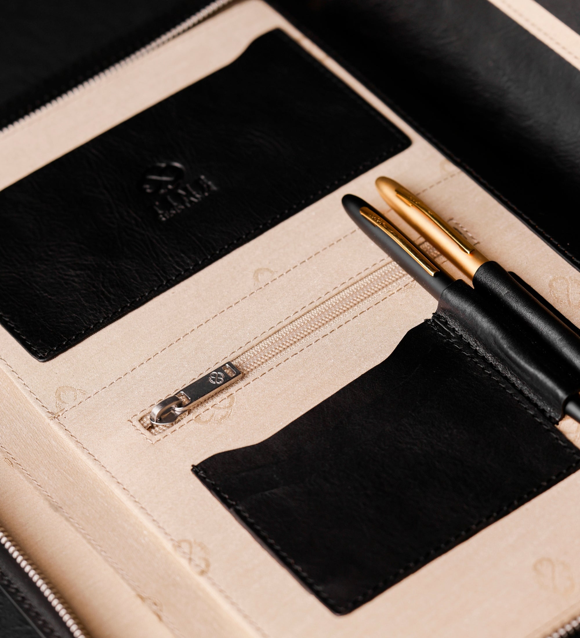 Leather A4 Documents Folder Organizer - Candide