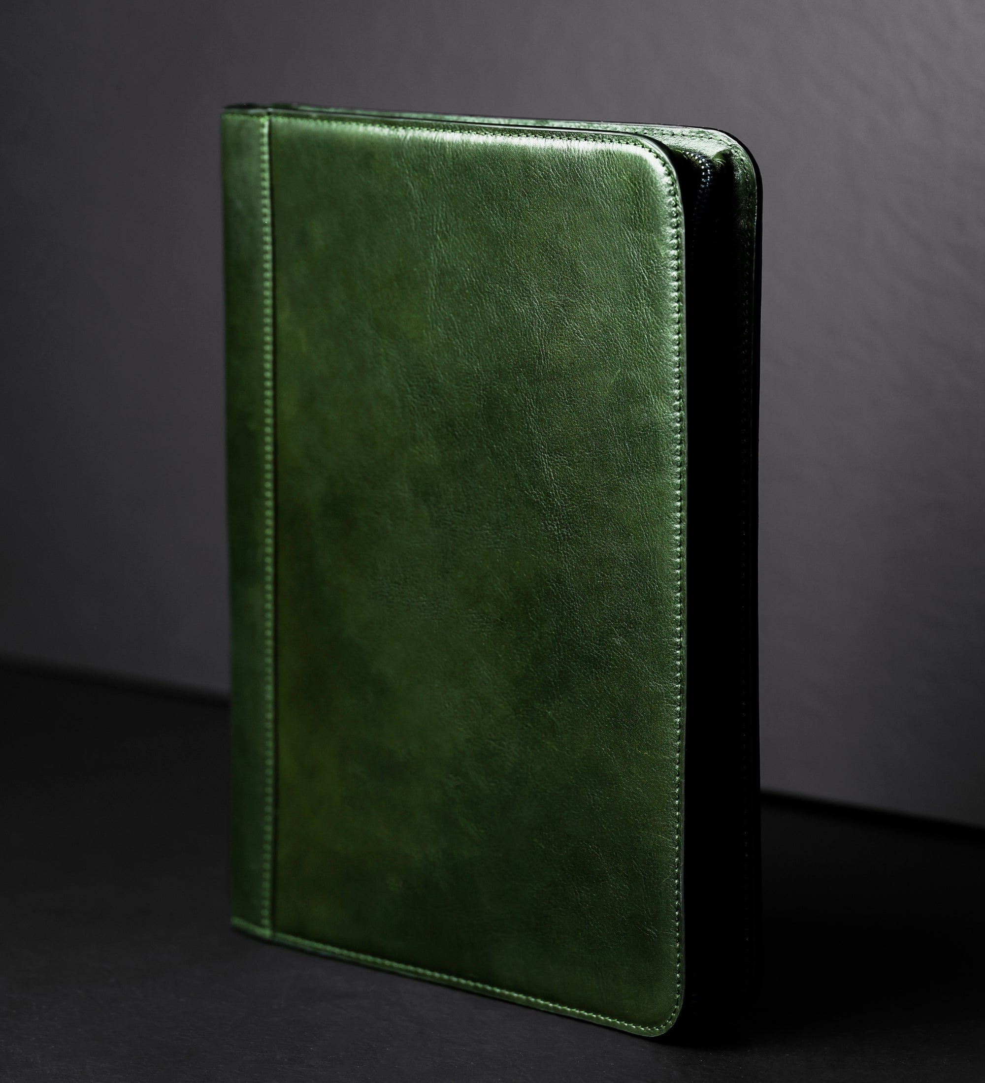 Womens Leather A4 Documents Folder Organizer - Candide