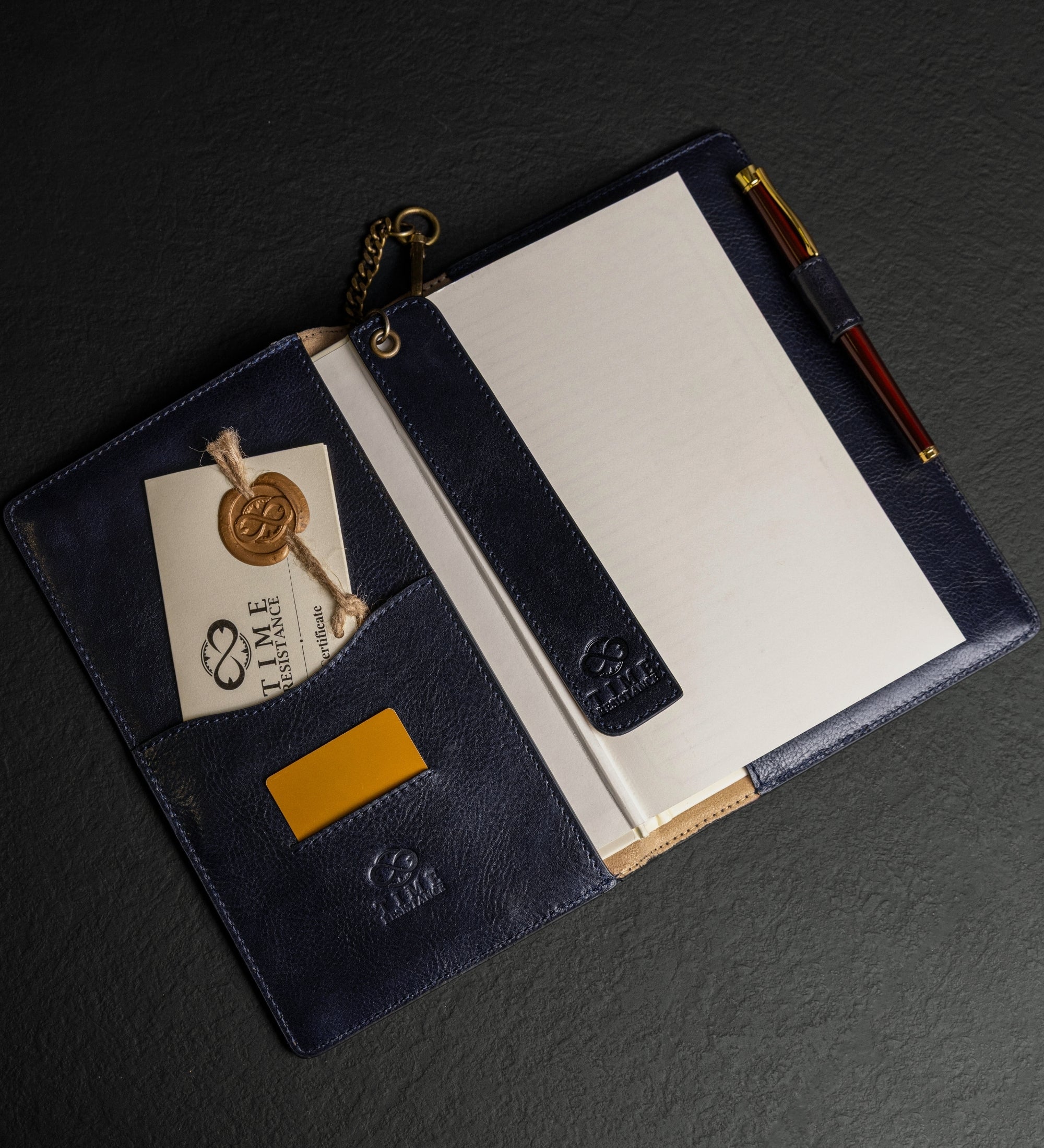 Leather Journal with Refillable A5 Notepad - The Diary of a Nobody