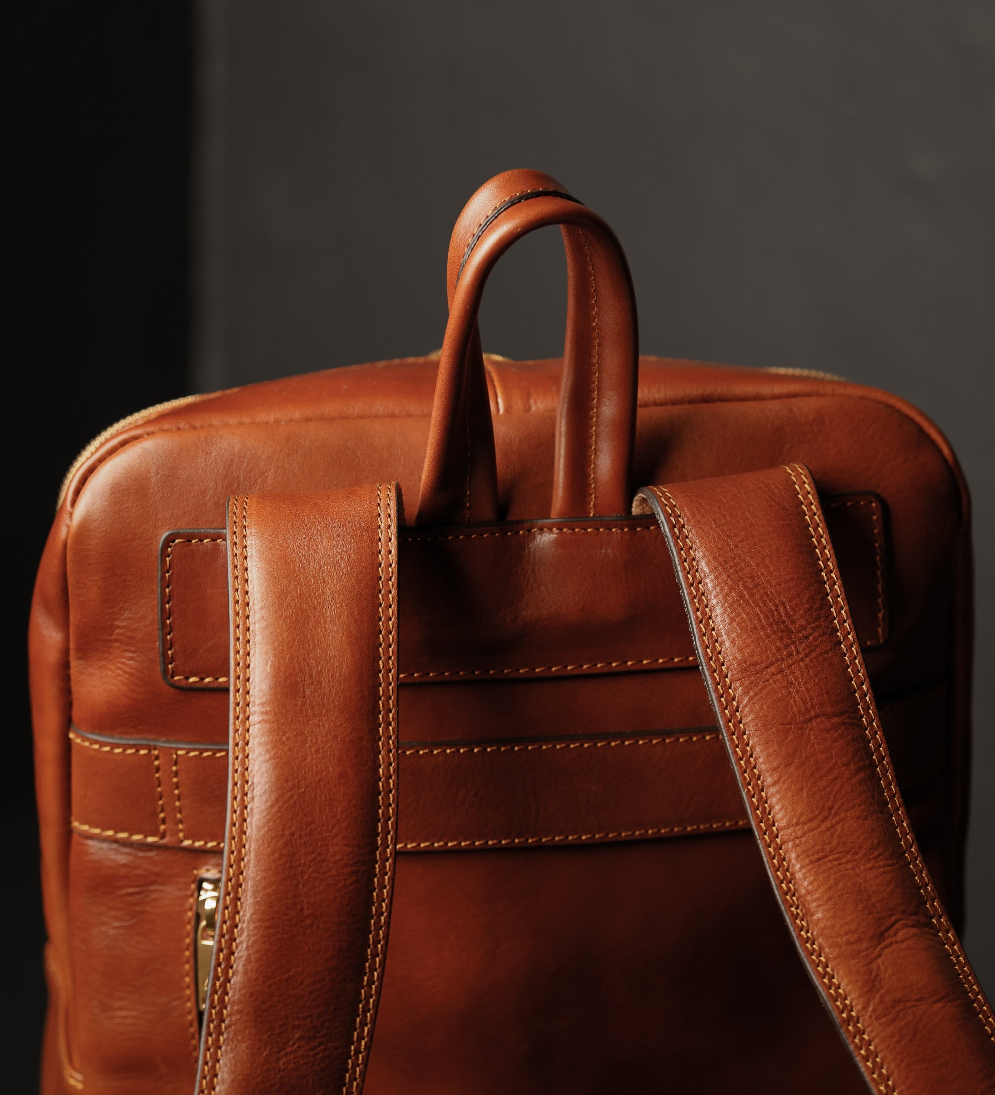 Large Leather Backpack for Men - The Divine Comedy