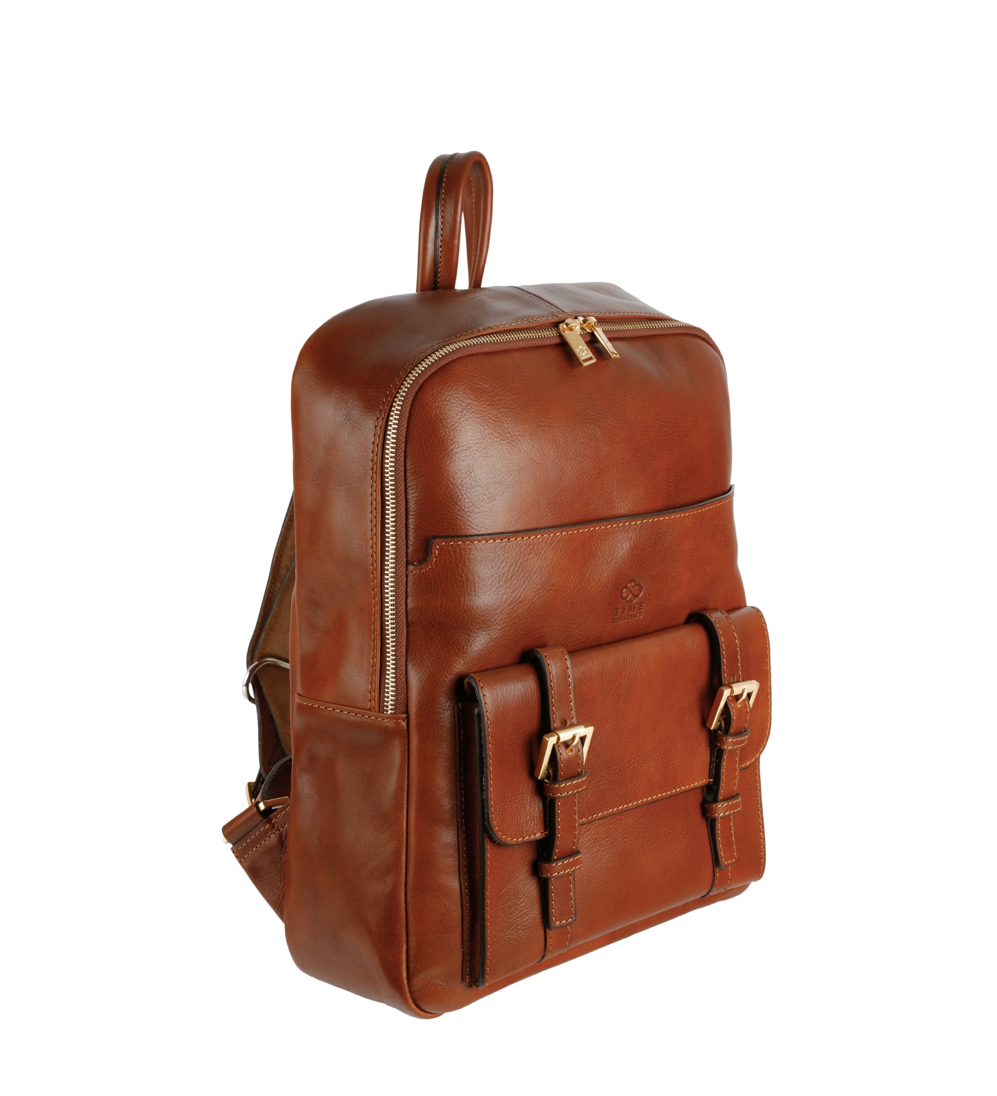 Womens Leather Backpack Travel Bag - The Divine Comedy