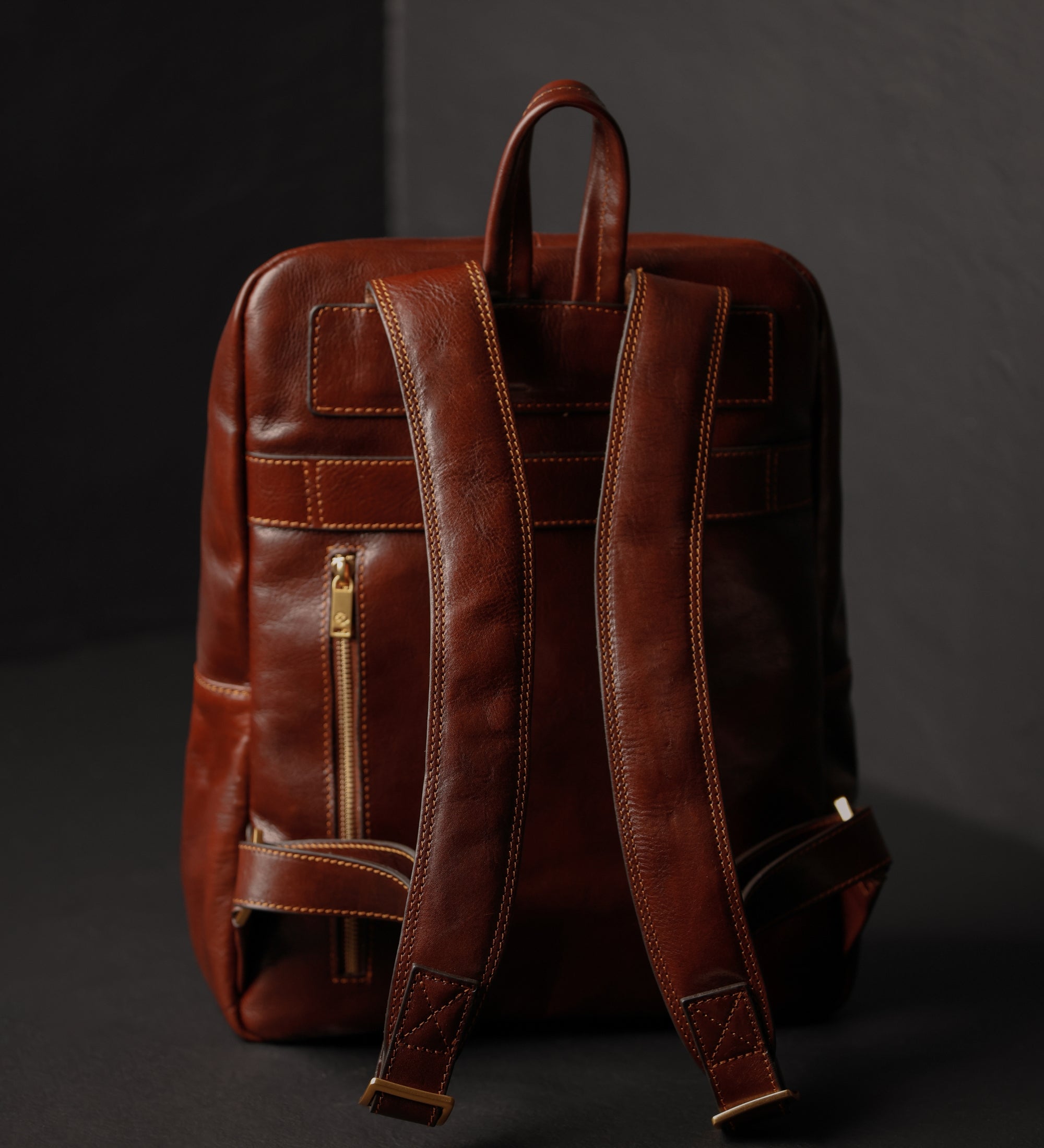 Large Leather Backpack for Men - The Divine Comedy