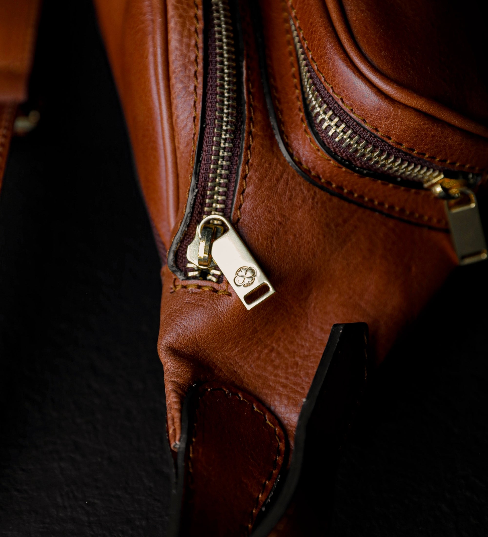 Womens Leather Sling Bag Belly Bag - Independent People