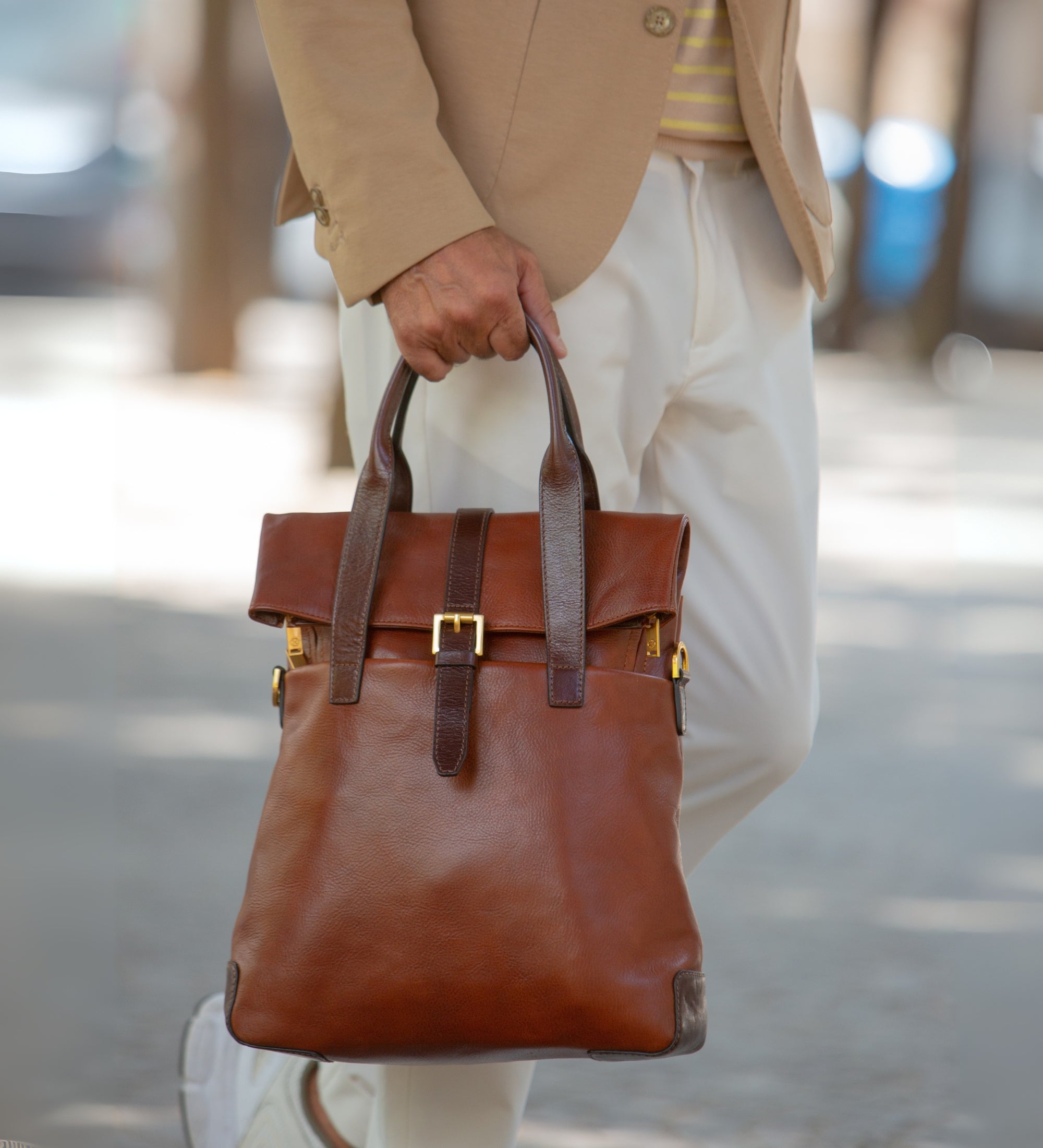 Convertible Leather Backpack - The Awakening