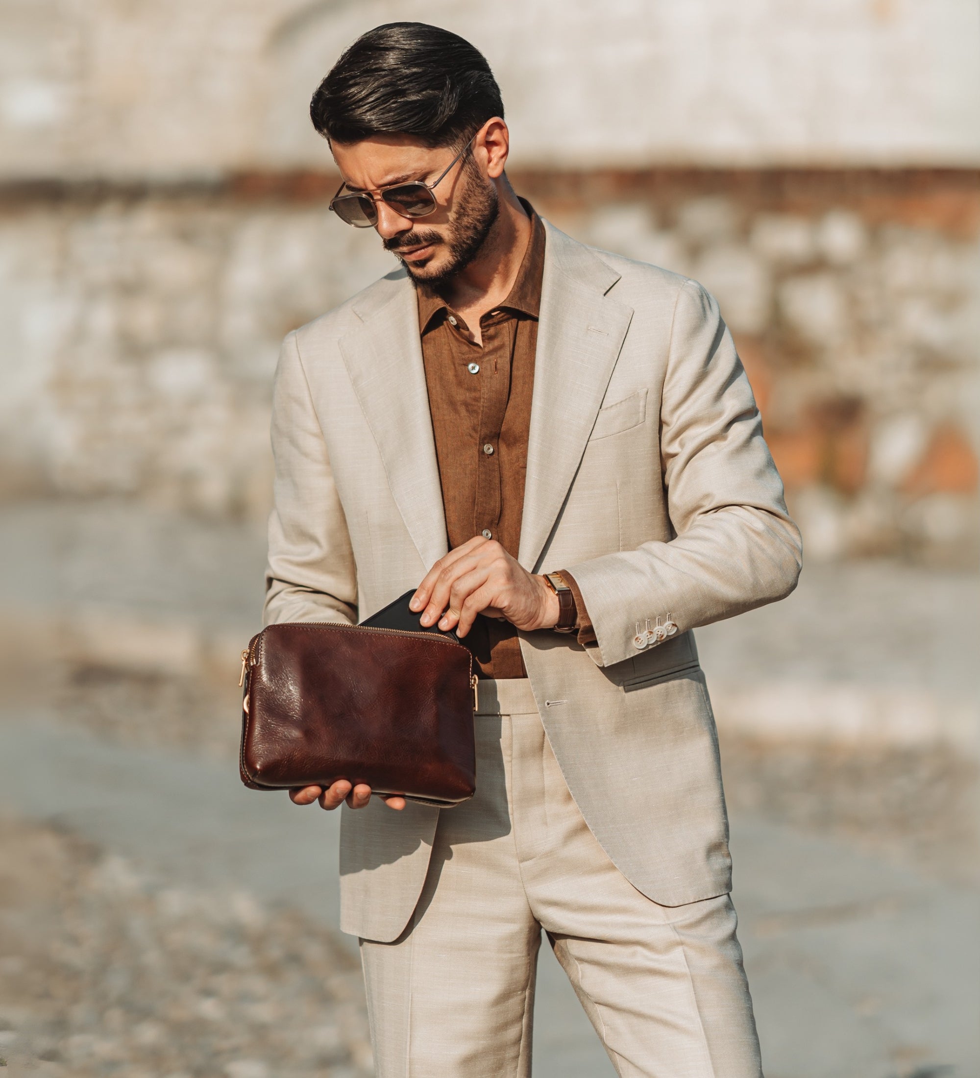 Leather Clutch - Ulysses