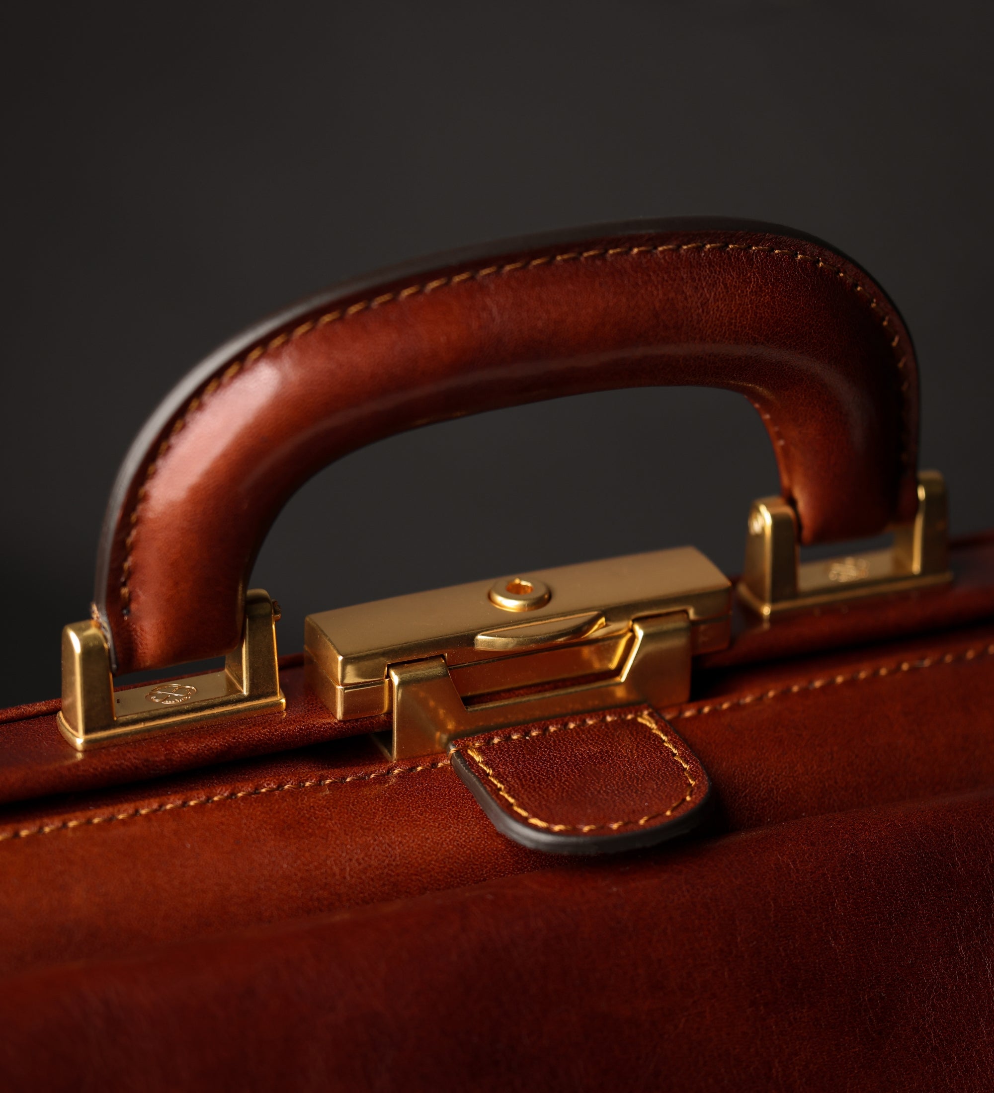 Large Italian Leather Doctor Bag for Women - The Master and Margarita