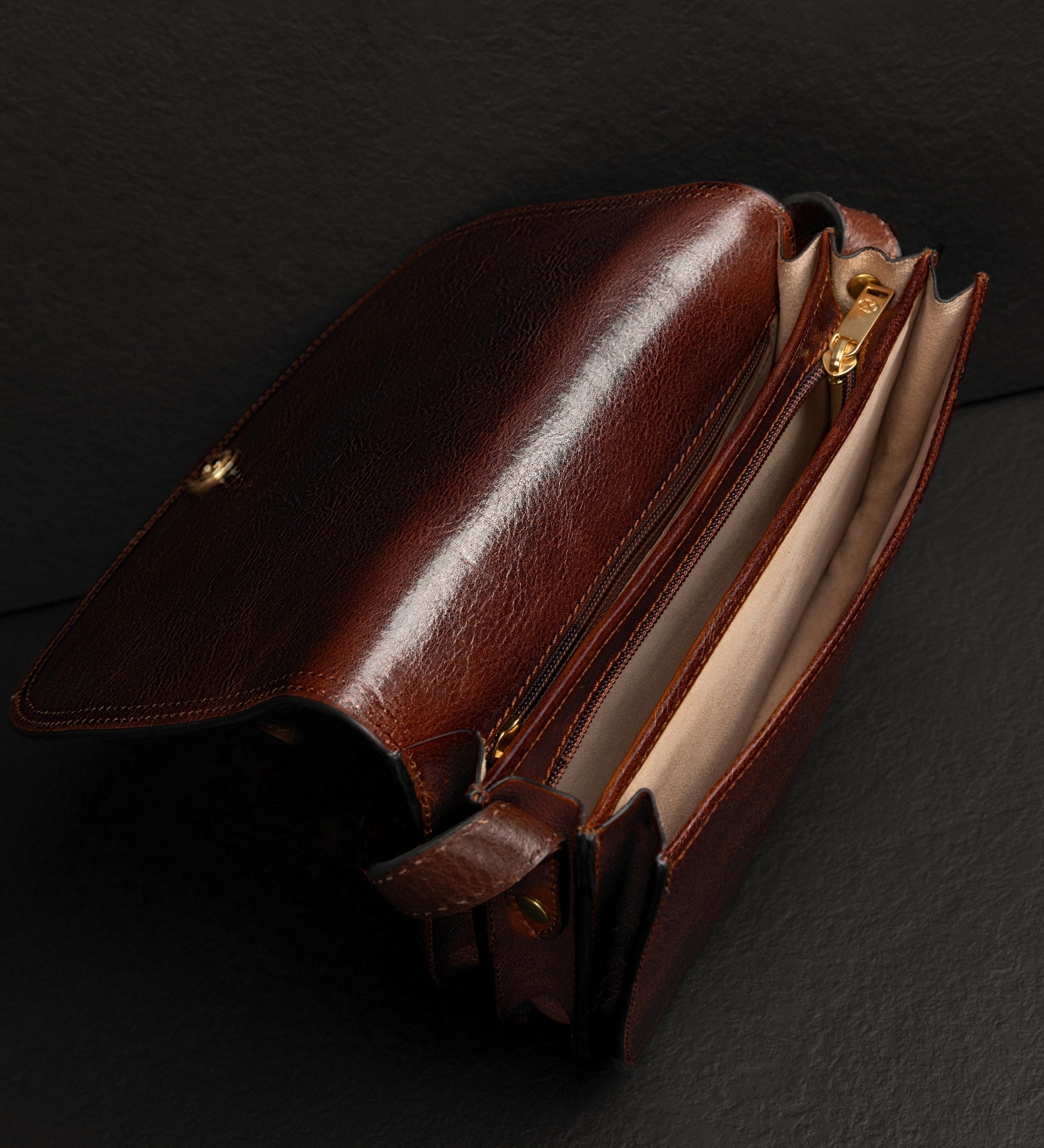 Leather Saddle Bag Cross Body Bag for Women - Moonfleet