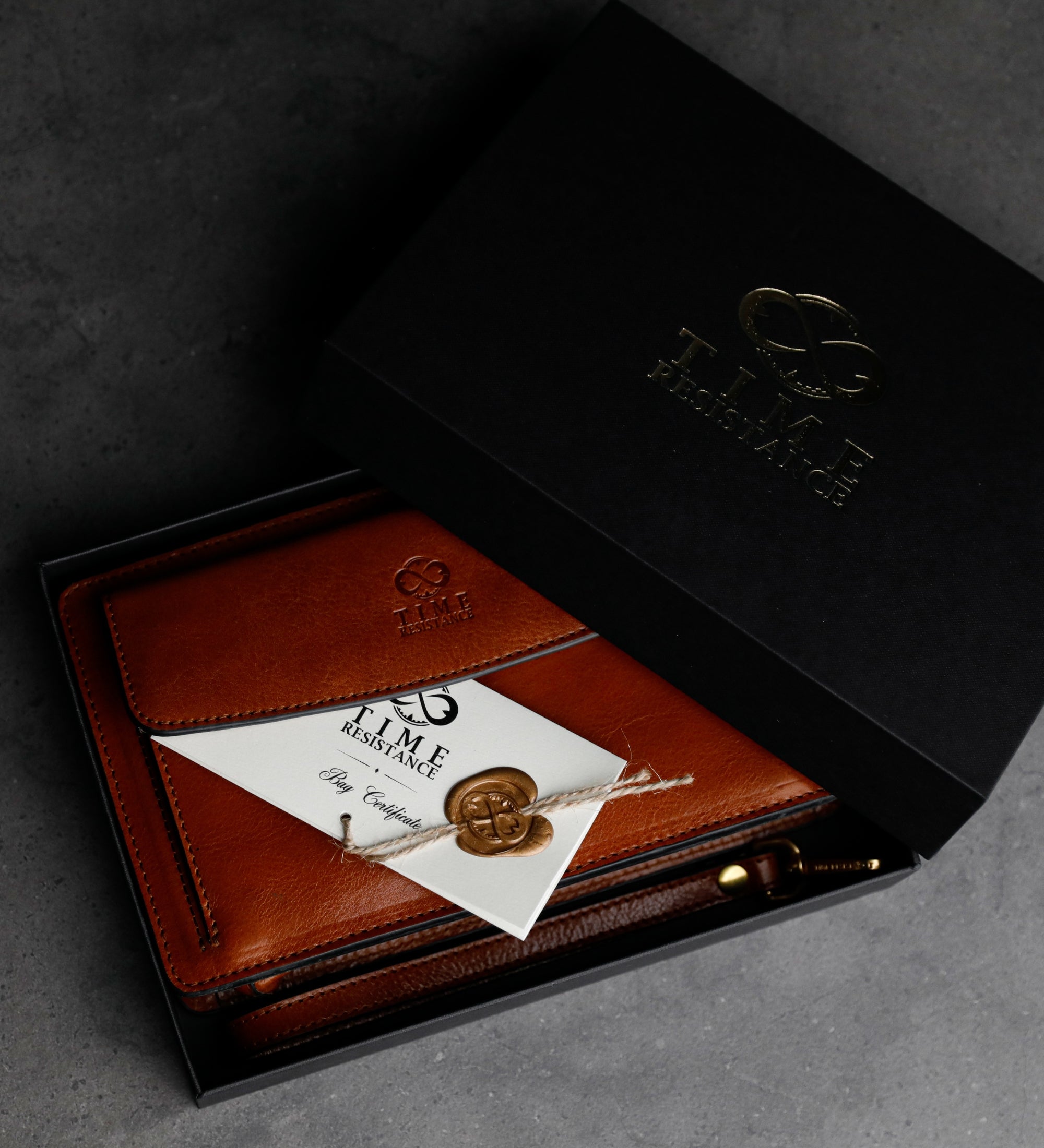 Leather Clutch Purse - Decameron