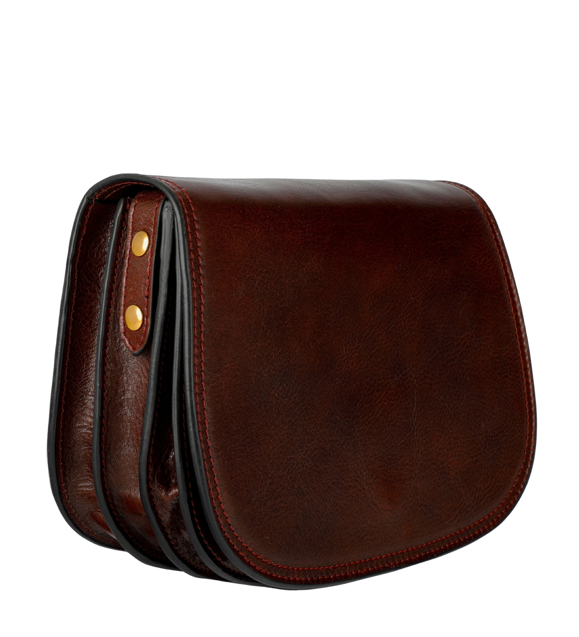 Leather Saddle Bag Cross Body Bag for Women - Moonfleet