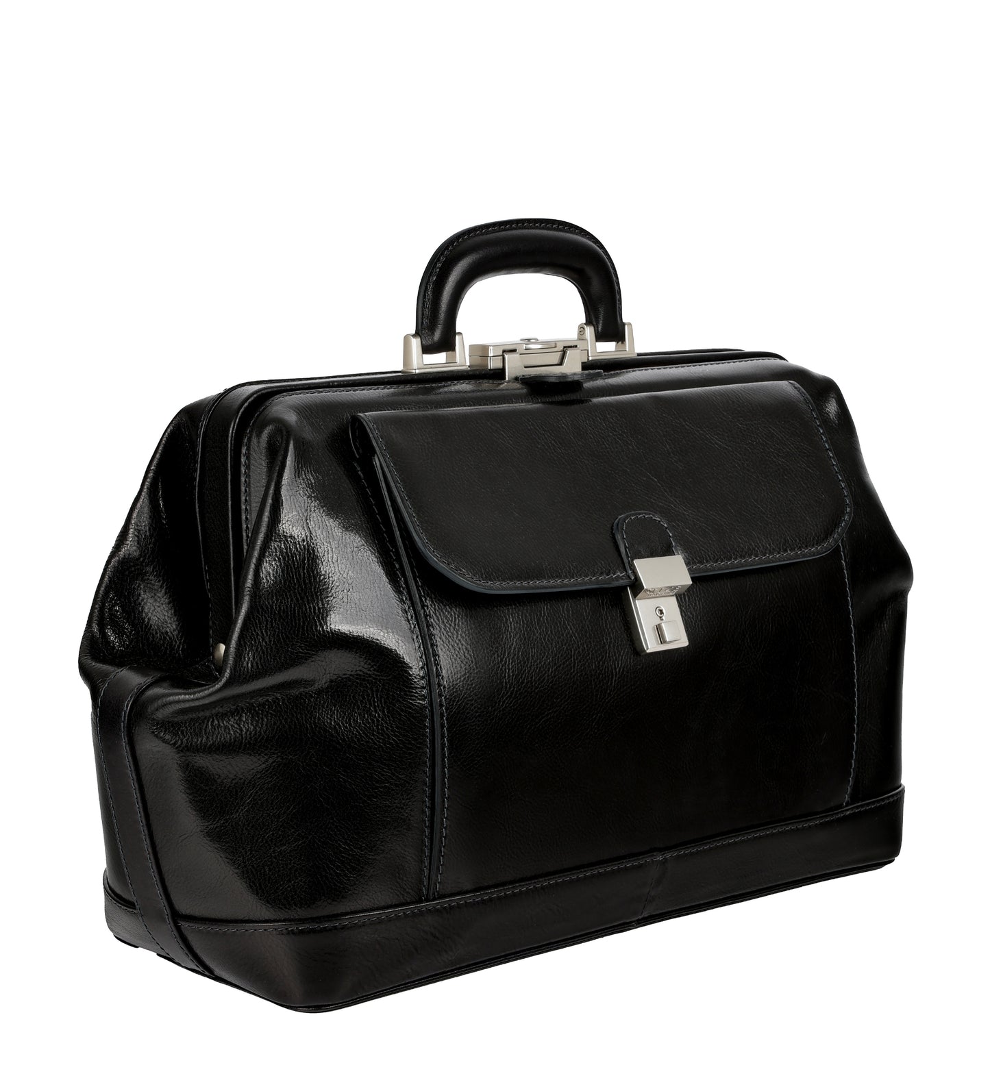 Large Italian Leather Doctor Bag for Women - Hamlet