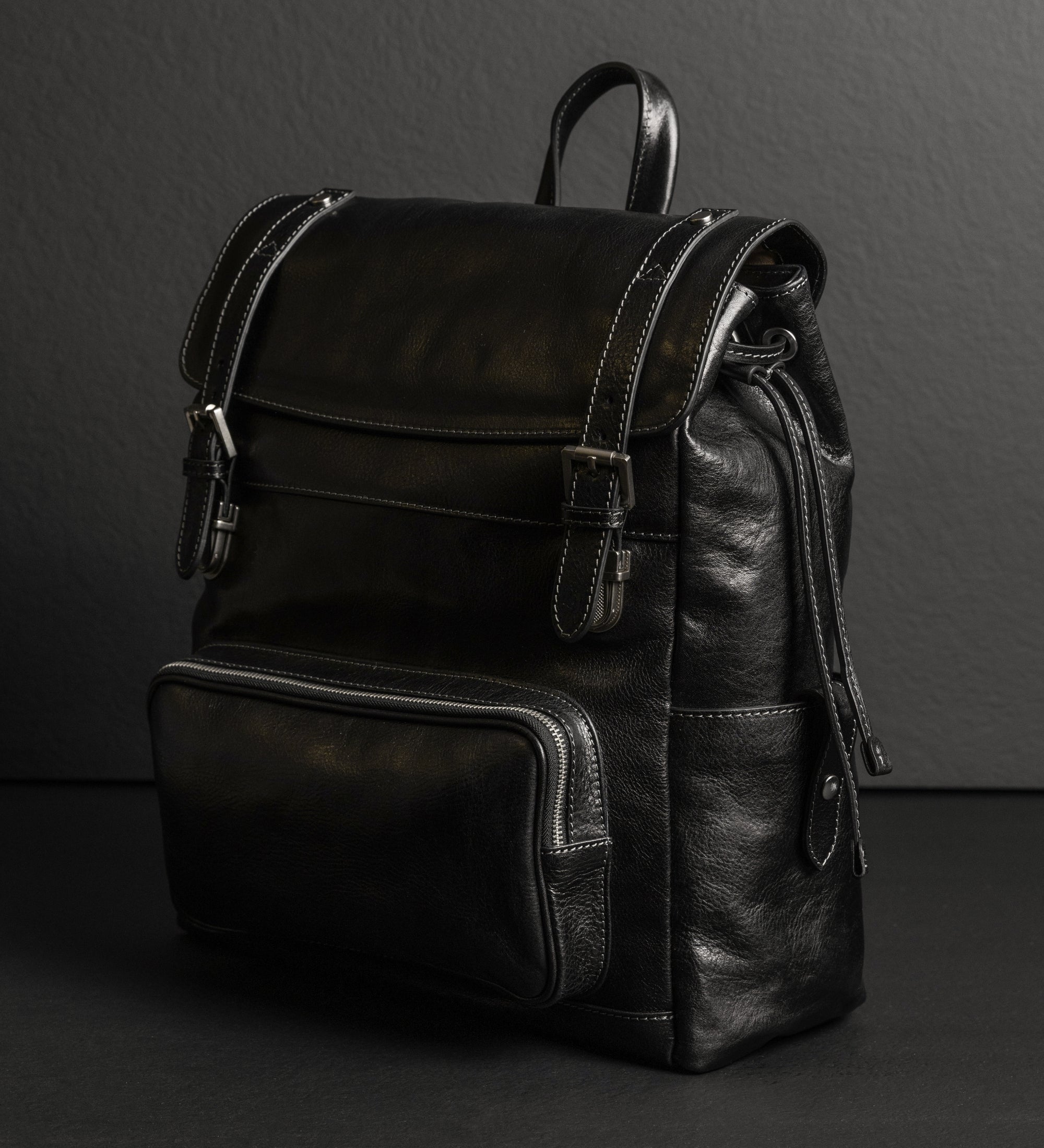 Leather Backpack - The Good Earth