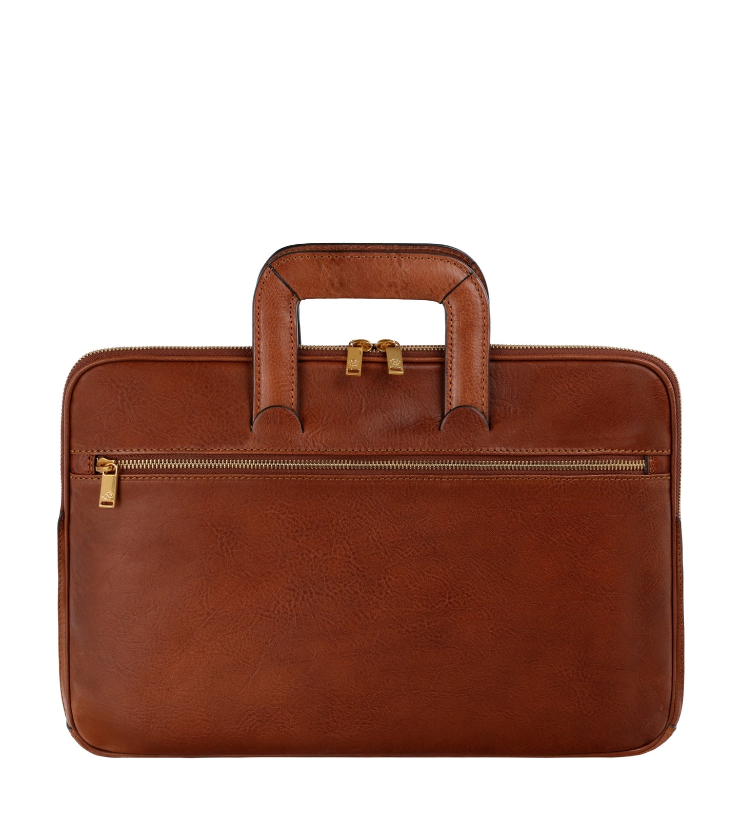 Womens Leather Briefcase Laptop Bag - Brave New World