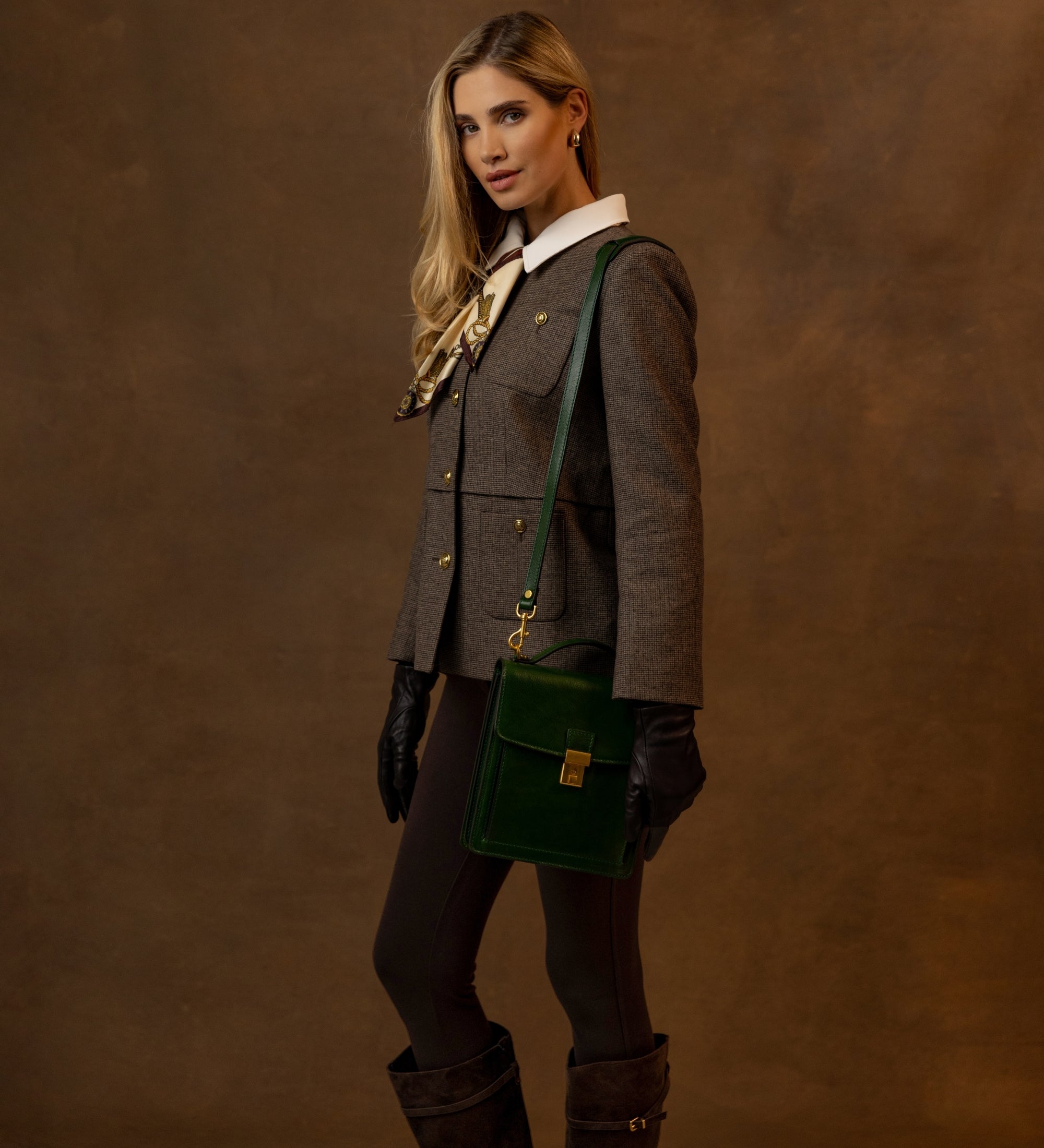 Small Leather Briefcase for Women - Walden