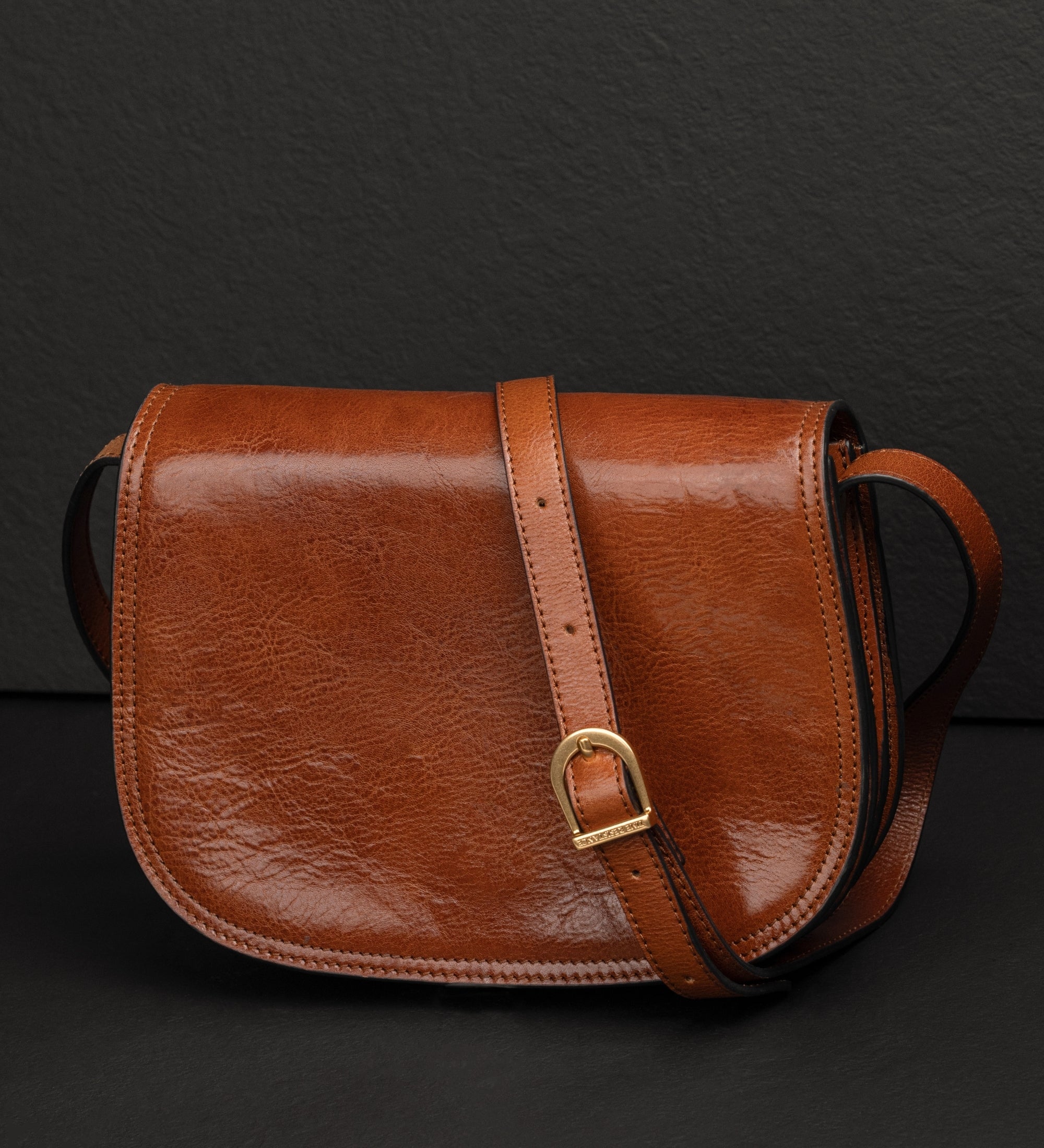 Leather Saddle Bag Cross Body Bag for Women - Moonfleet