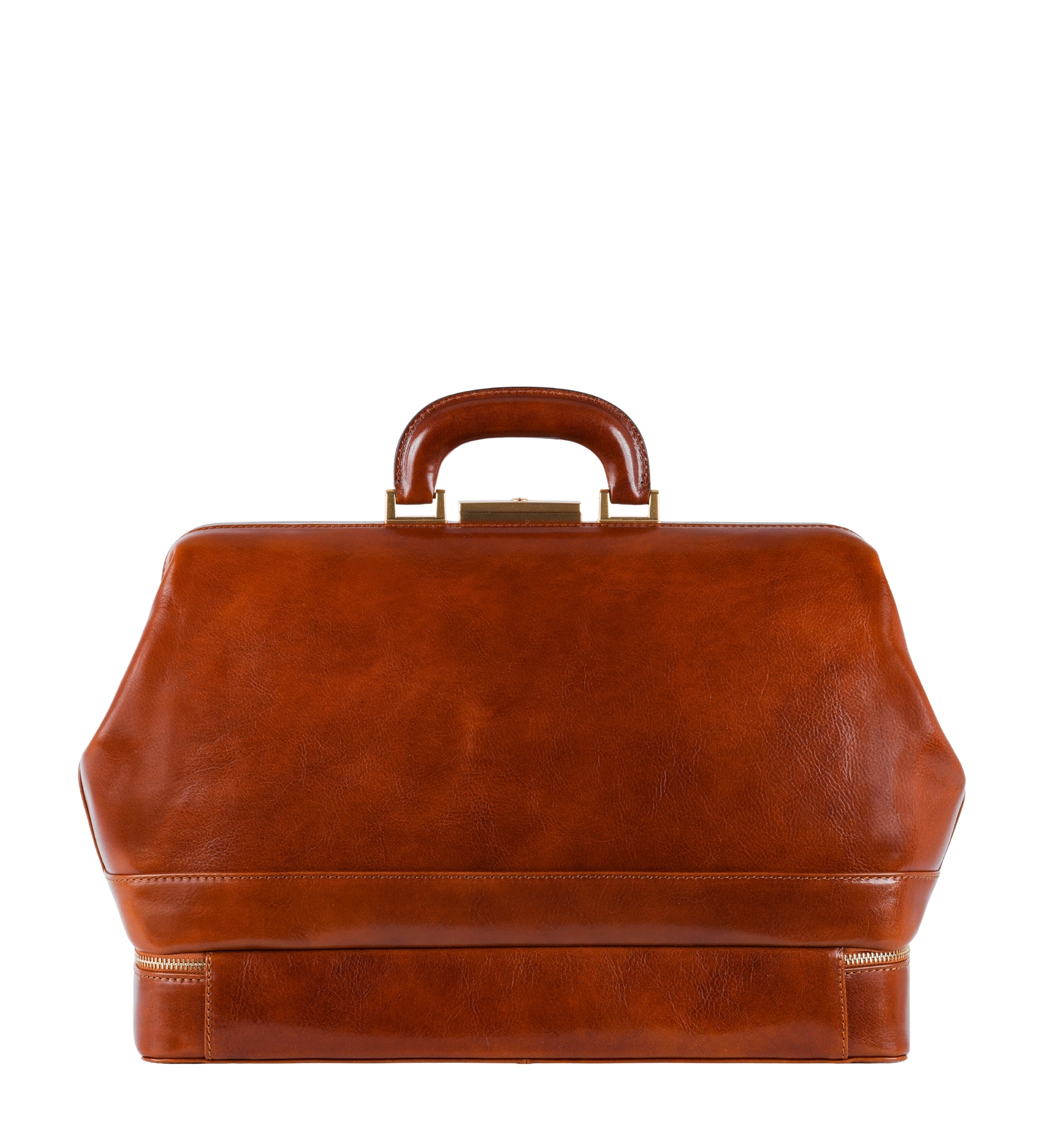 Large Italian Leather Doctor Bag for Women - The Master and Margarita