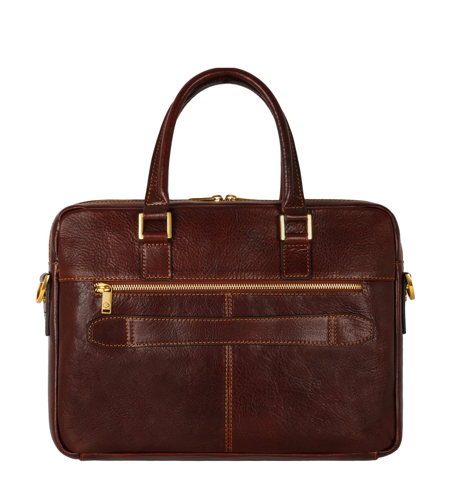 Leather Briefcase Laptop Bag - Orlando