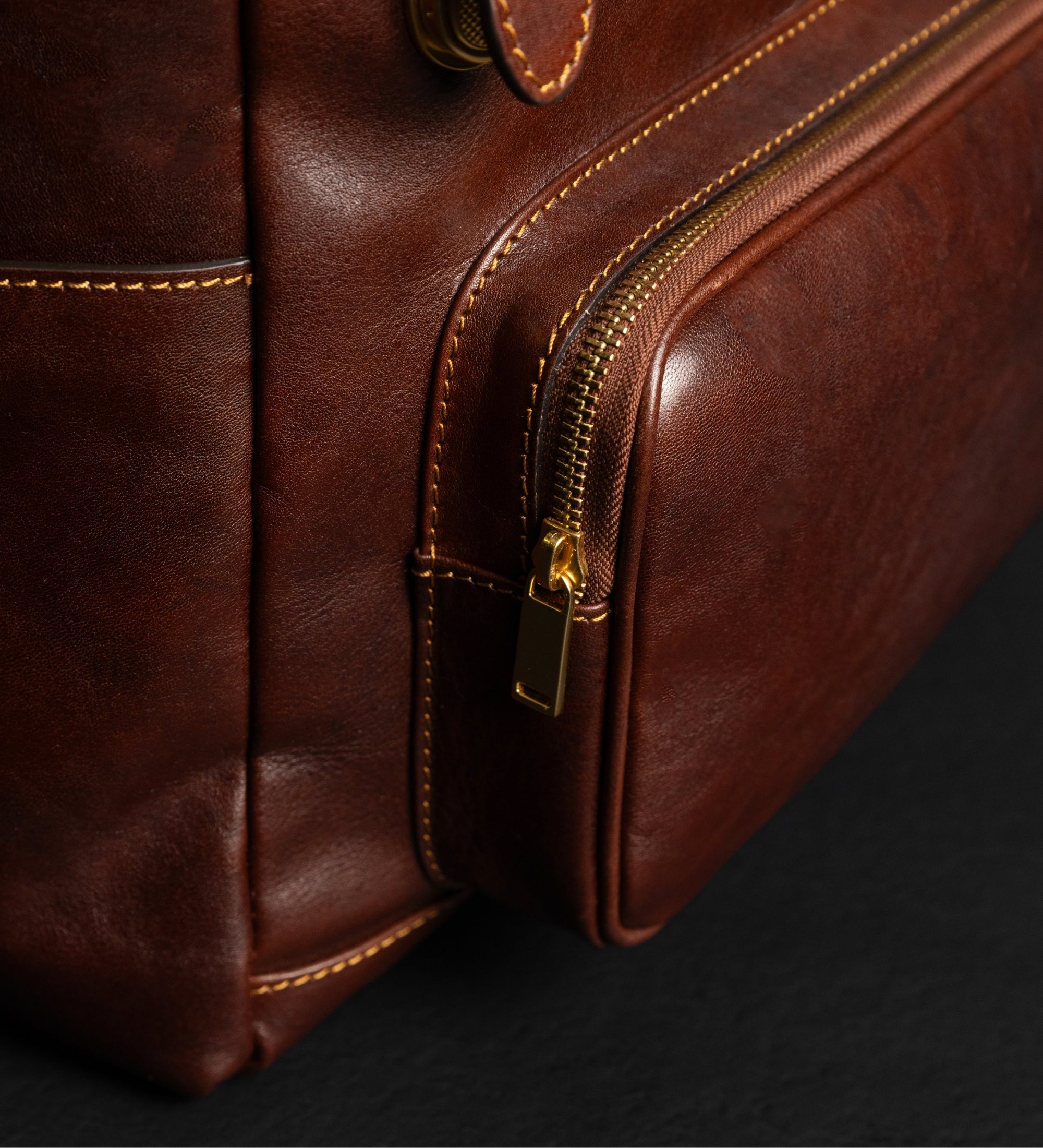 Leather Backpack - The Good Earth