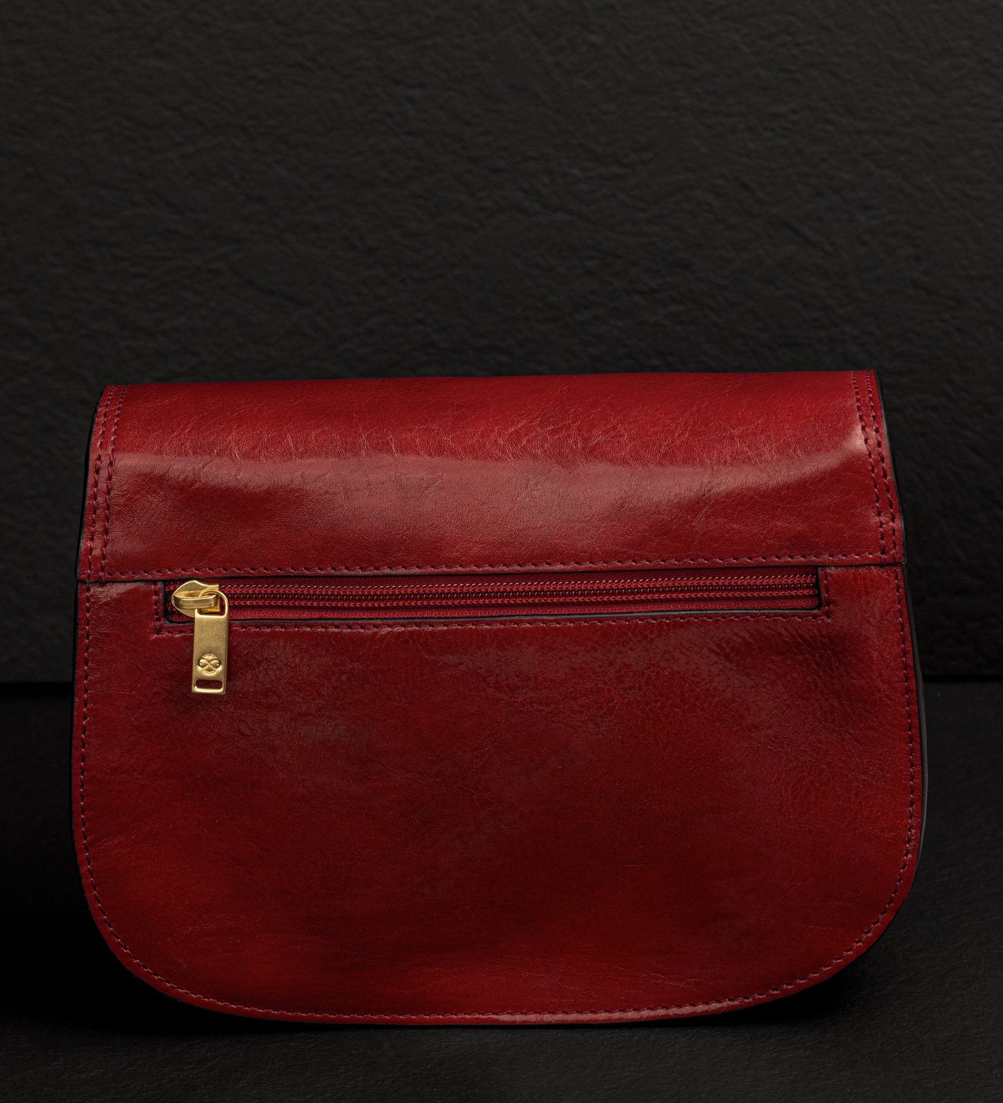 Leather Saddle Bag Cross Body Bag for Women - Moonfleet