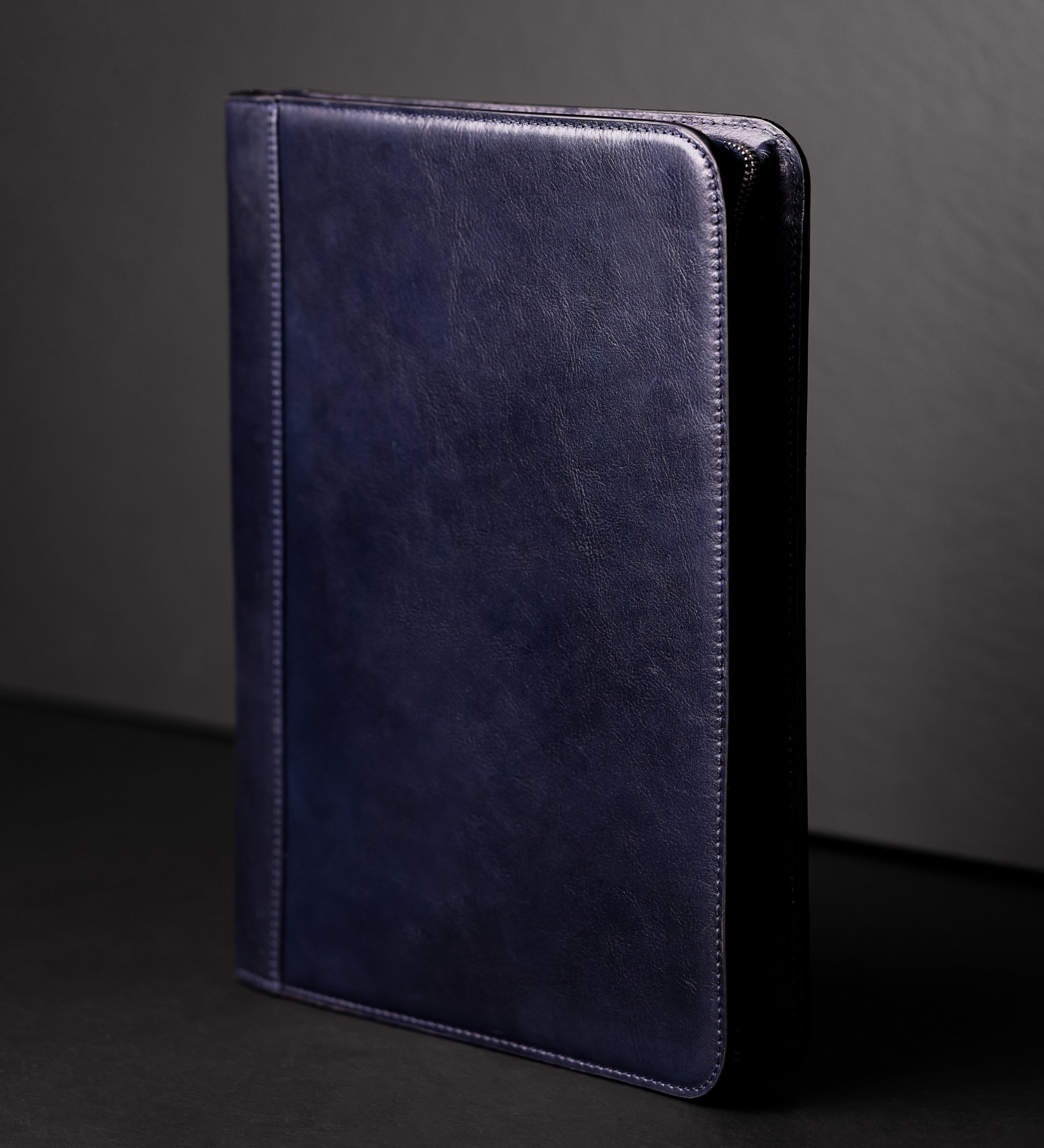 Womens Leather A4 Documents Folder Organizer - Candide
